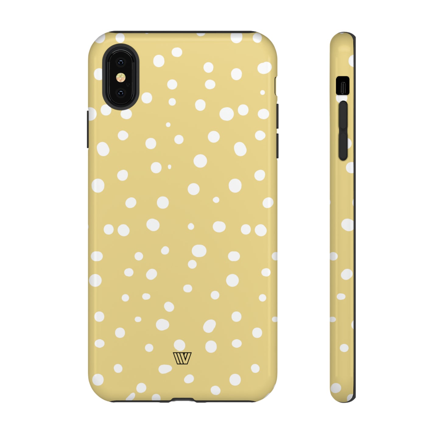 MUTED YELLOW DOTS | Tough Phone Case - Trovvve