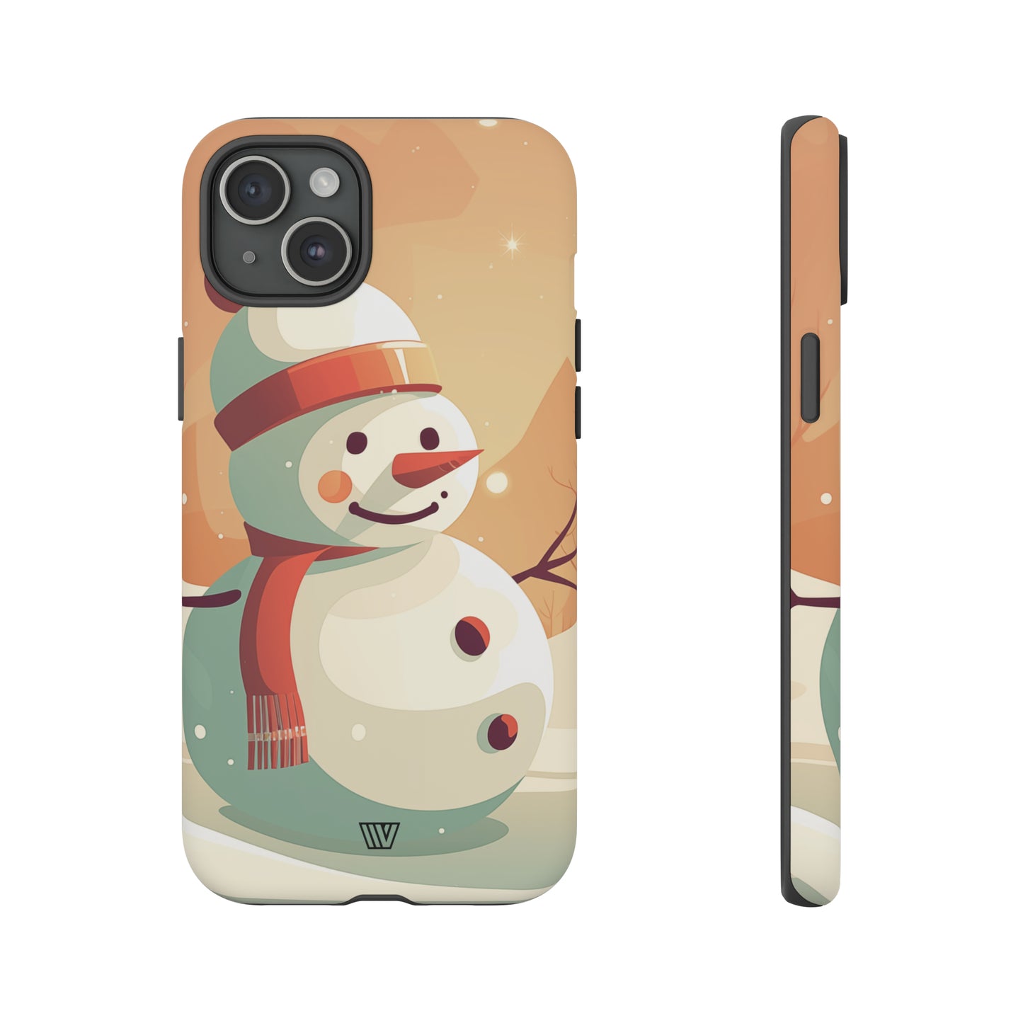 SUNSET SNOWMAN | Tough Phone Case - Trovvve