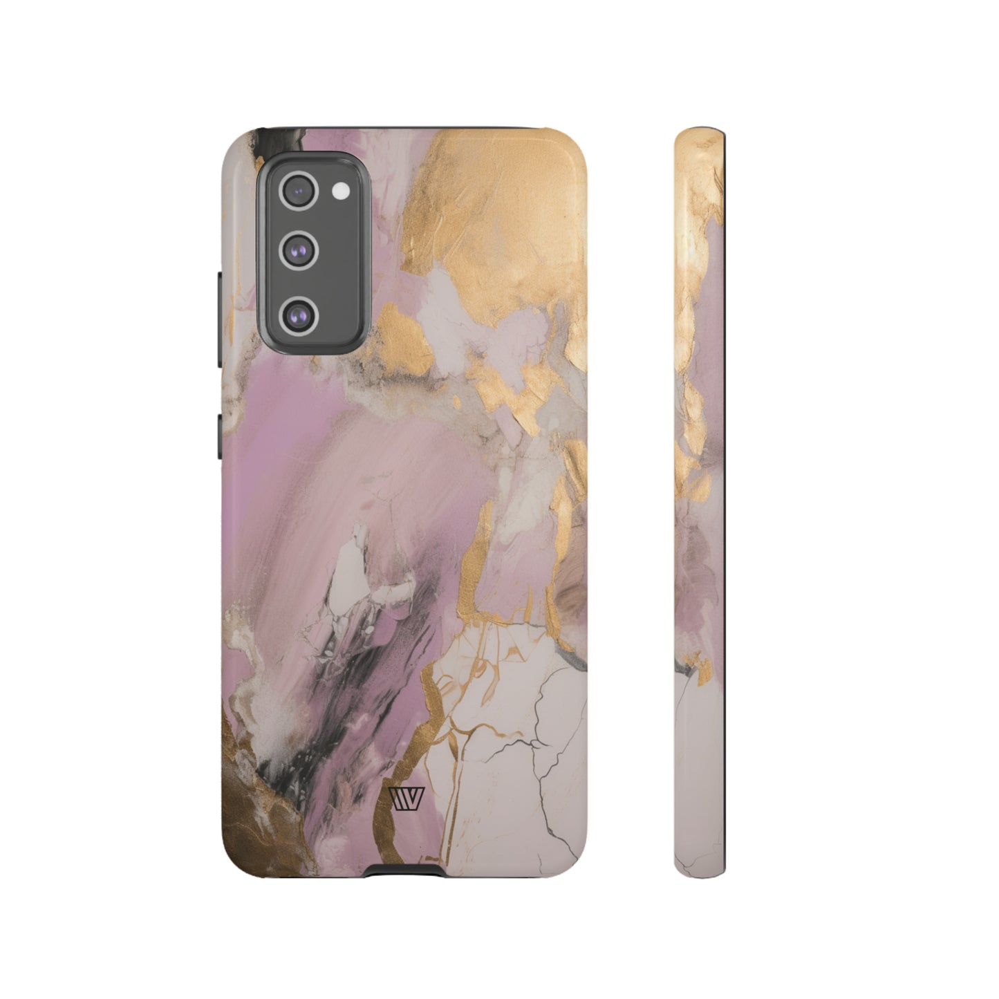 GOLD PINK ABSTRACT PAINTING | Tough Phone Case - Trovvve