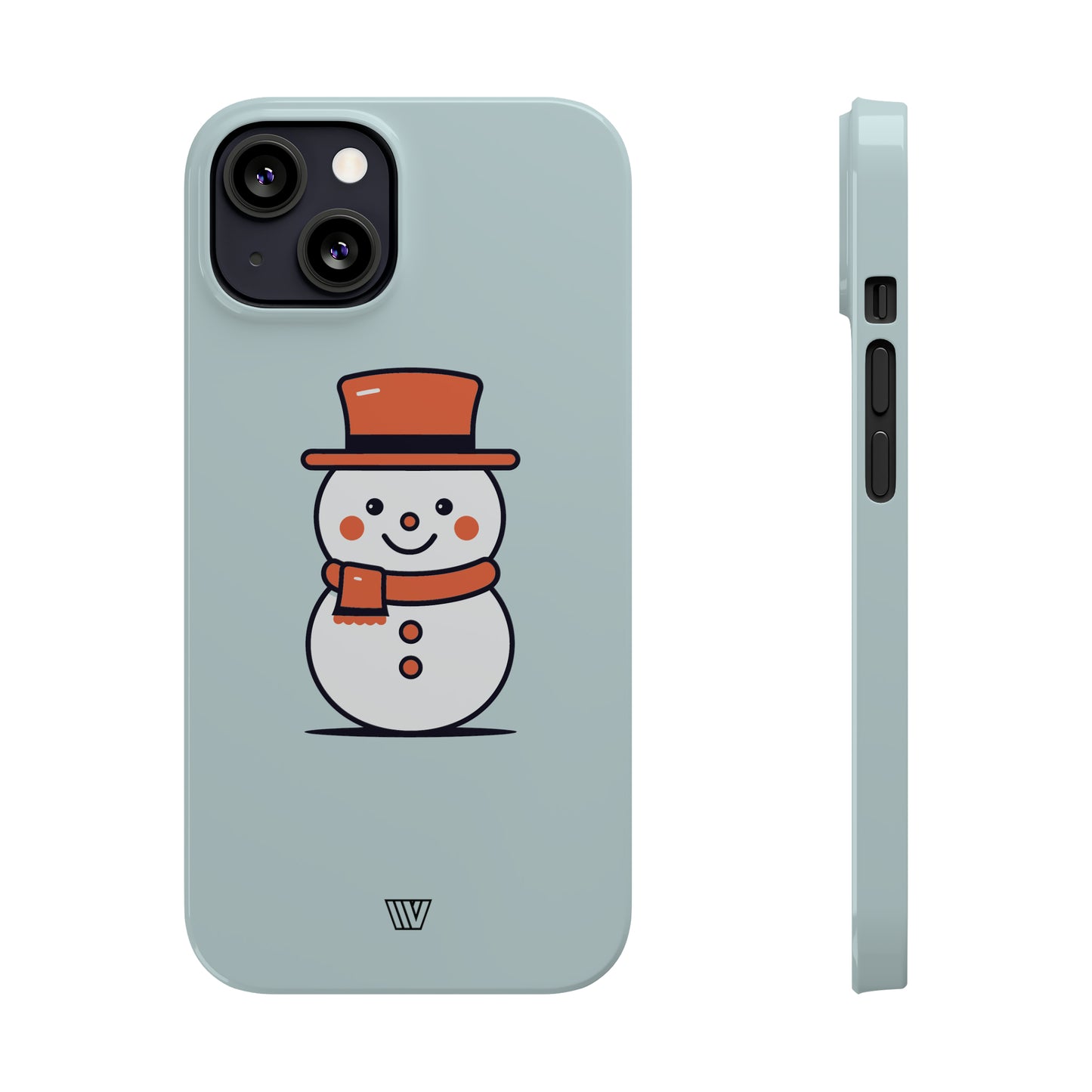 CUTE SNOWMAN | Slim iPhone Case