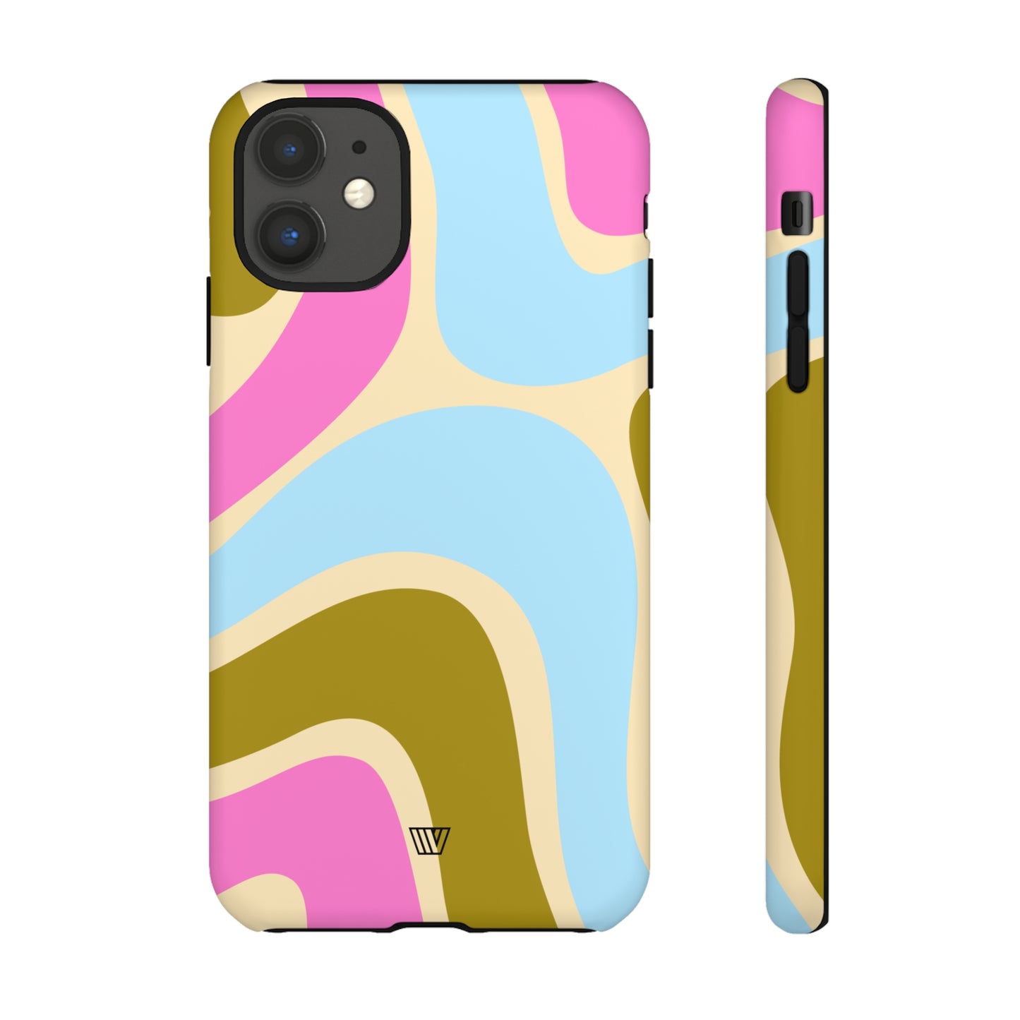 LARGE GROOVY WAVES | Tough Phone Case - Trovvve