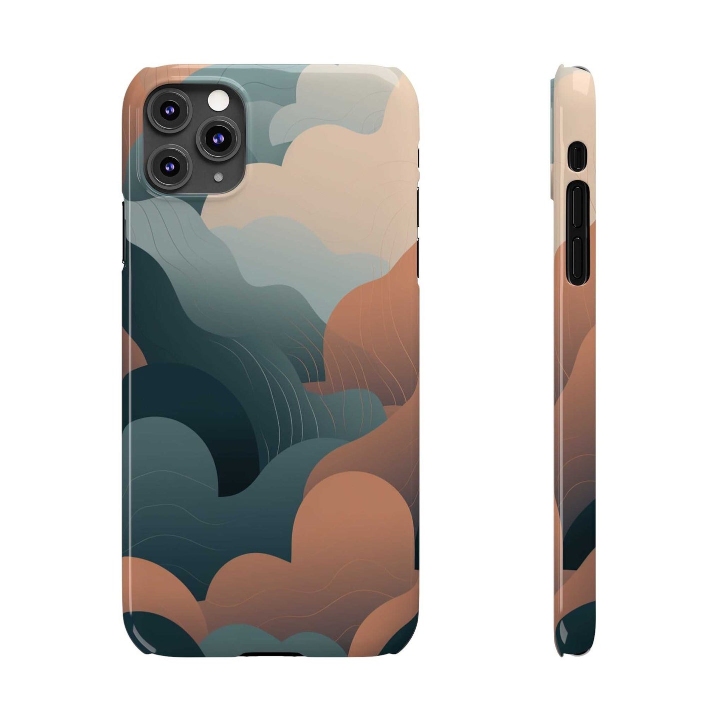 ABSTRACT FLUFFY CLOUDS | Slim iPhone Case - Trovvve