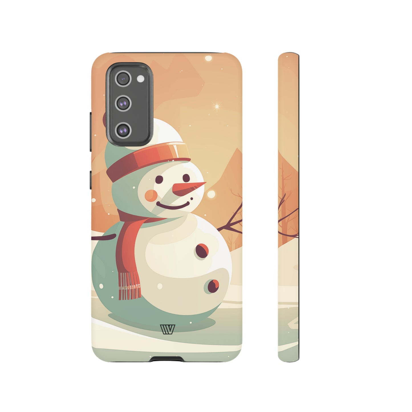 SUNSET SNOWMAN | Tough Phone Case - Trovvve