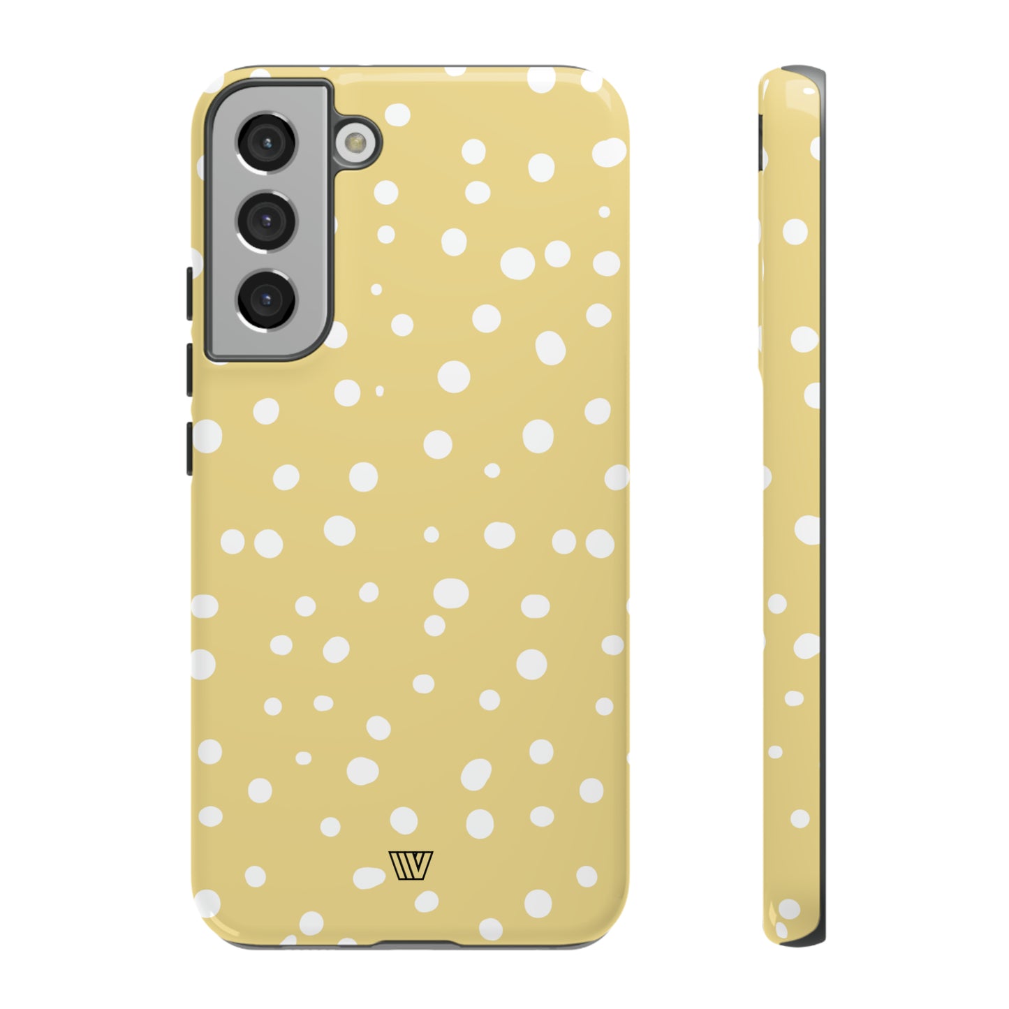 MUTED YELLOW DOTS | Tough Phone Case - Trovvve