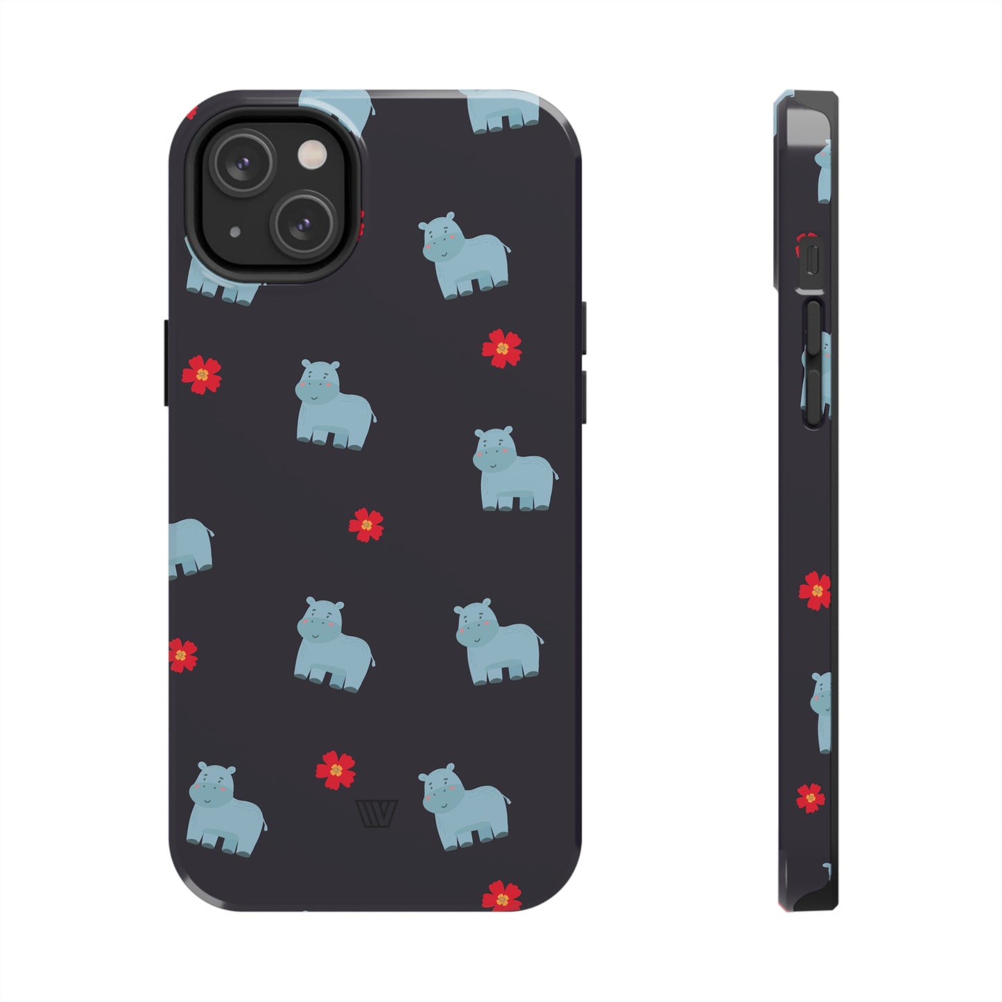 HIPPO PATTERN | Tough iPhone Case - Trovvve