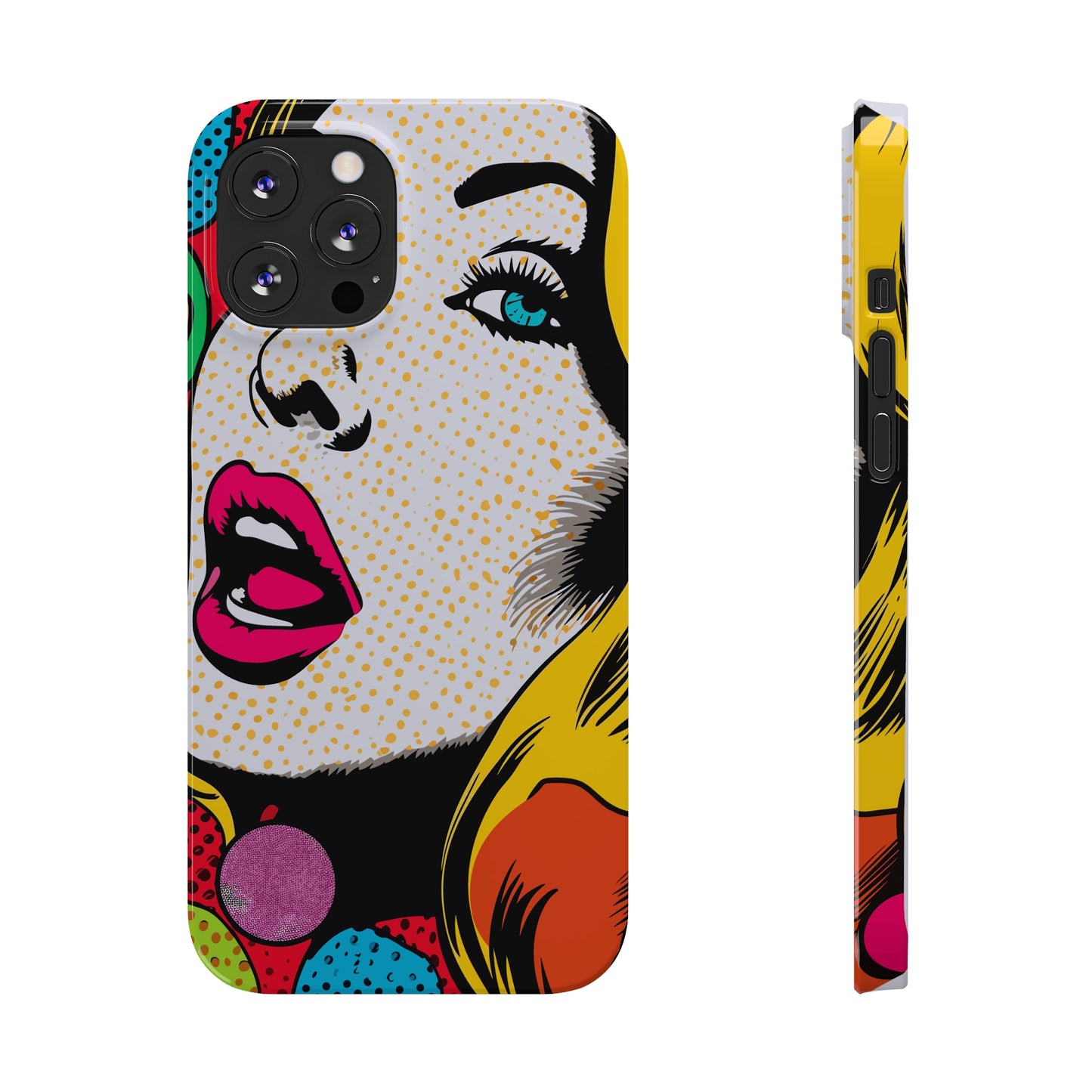POP ART FACE | Slim iPhone Case - Trovvve