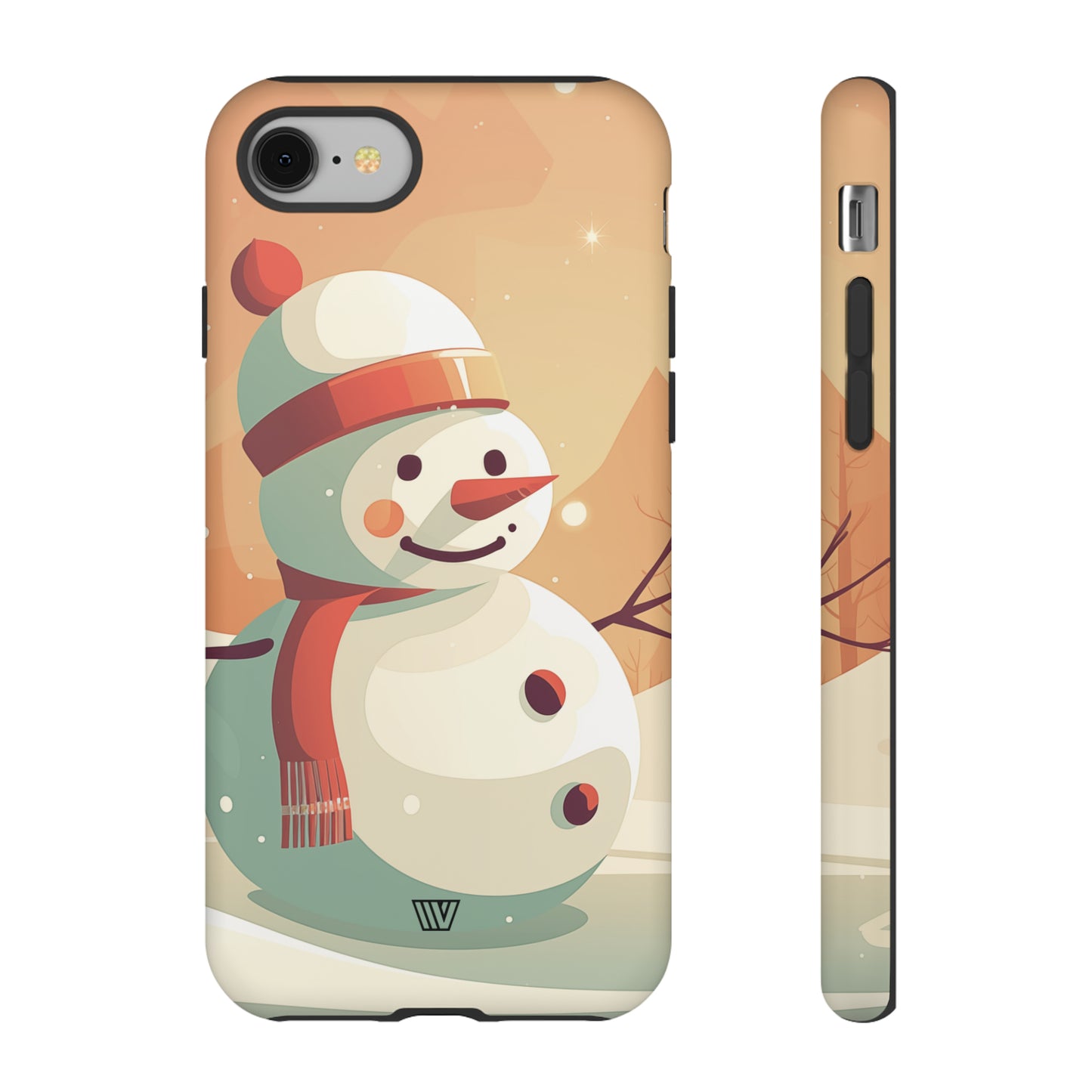SUNSET SNOWMAN | Tough Phone Case - Trovvve
