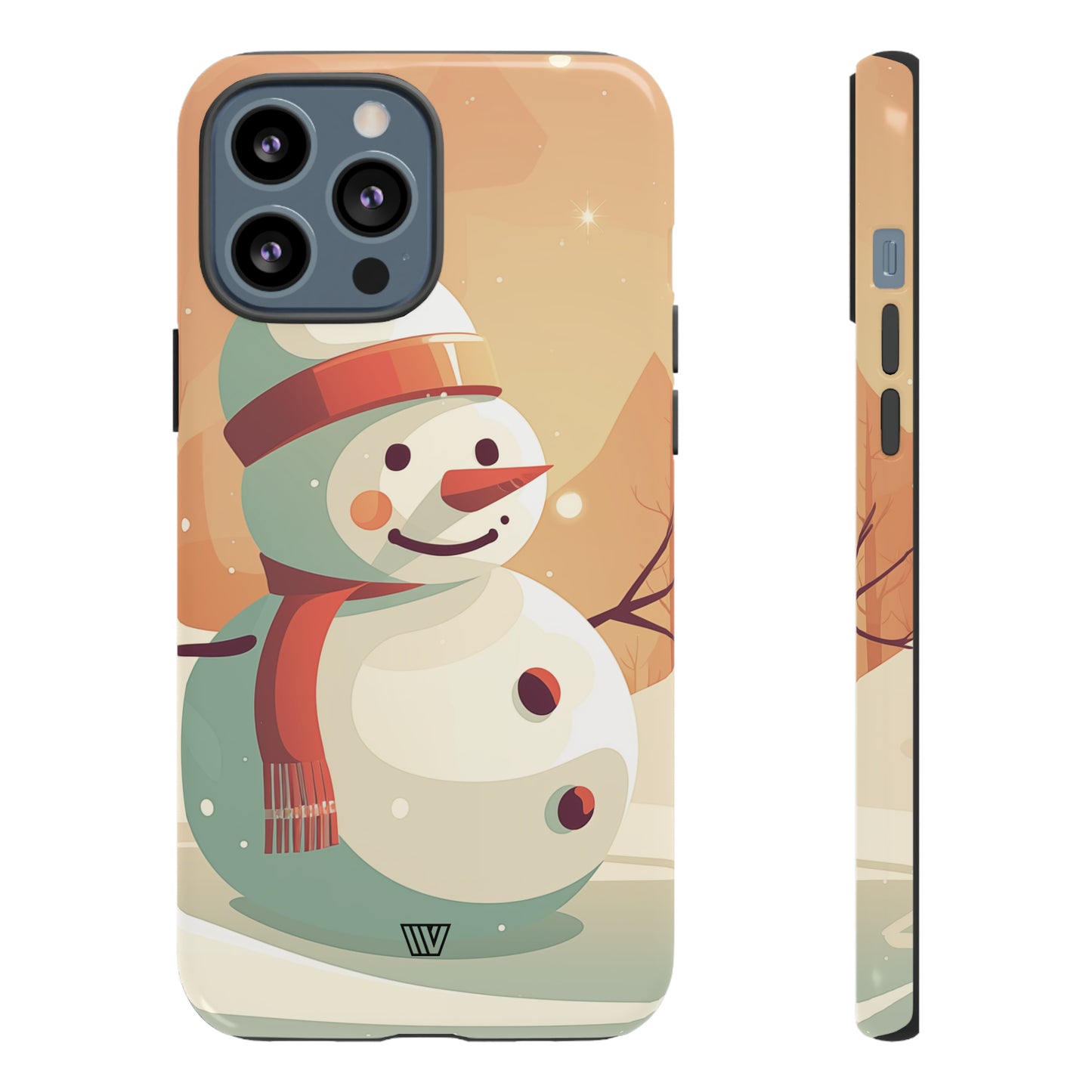 SUNSET SNOWMAN | Tough Phone Case - Trovvve