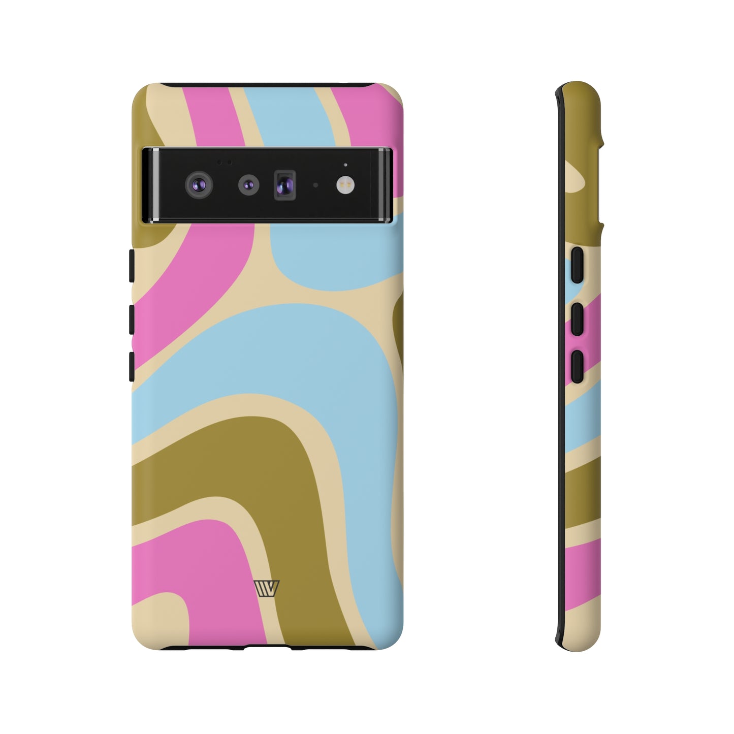 LARGE GROOVY WAVES | Tough Phone Case - Trovvve