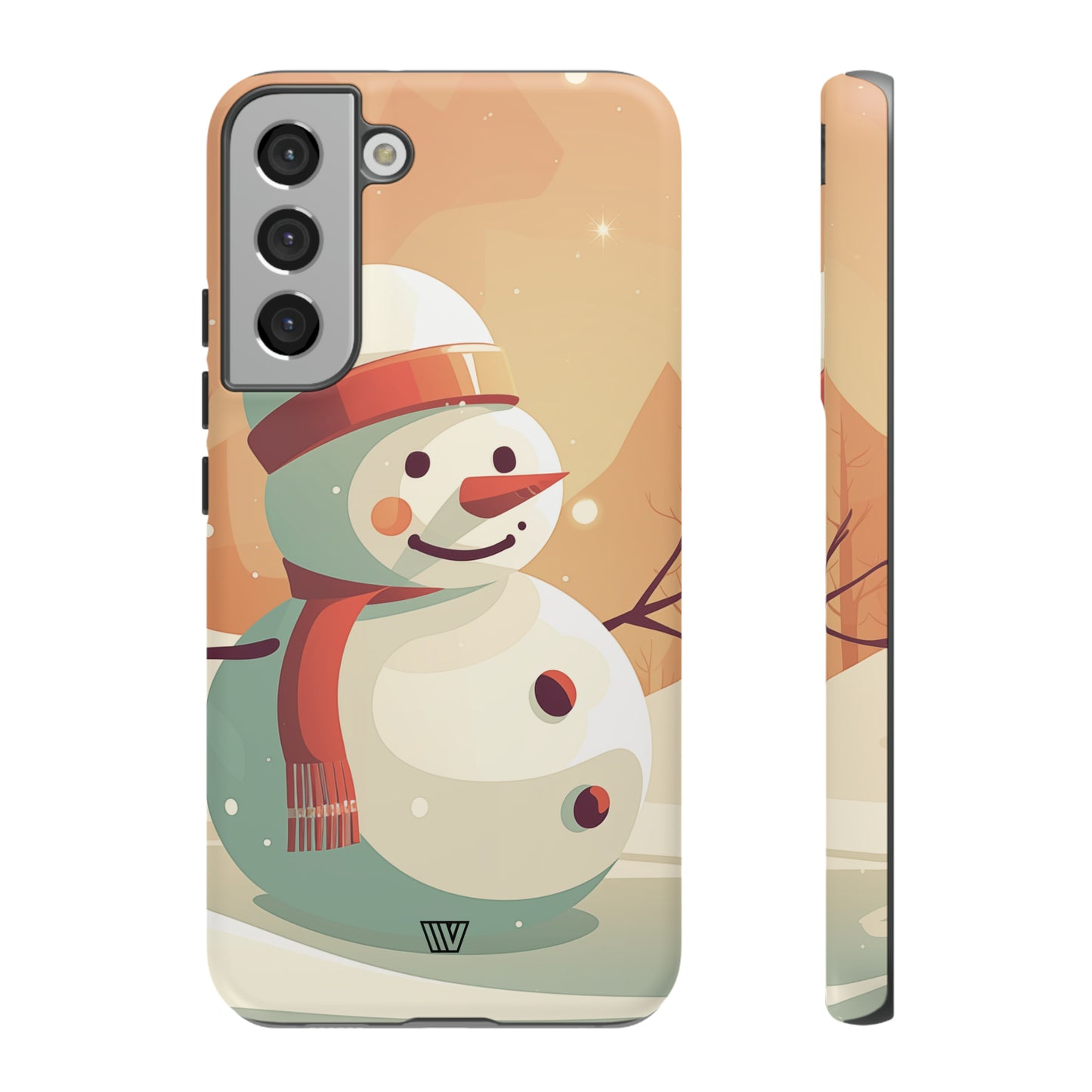 SUNSET SNOWMAN | Tough Phone Case - Trovvve