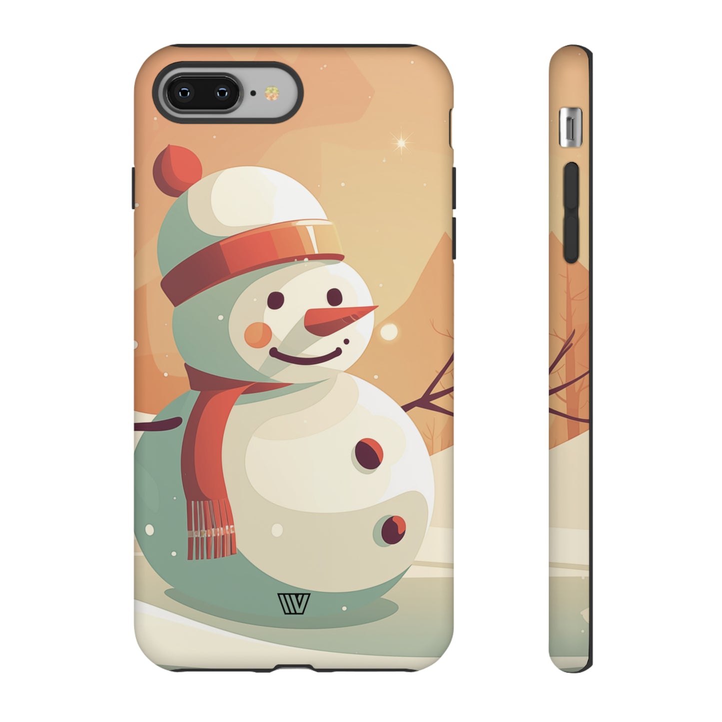 SUNSET SNOWMAN | Tough Phone Case - Trovvve