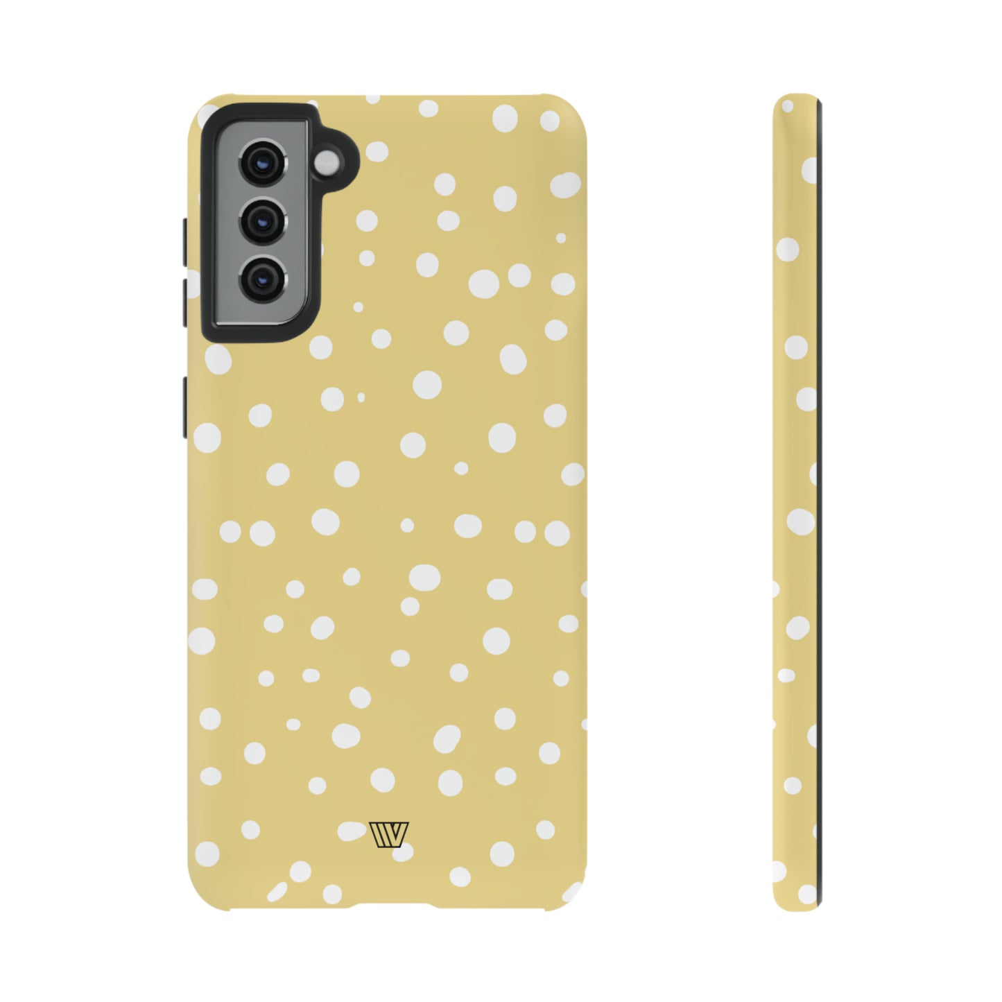 MUTED YELLOW DOTS | Tough Phone Case - Trovvve