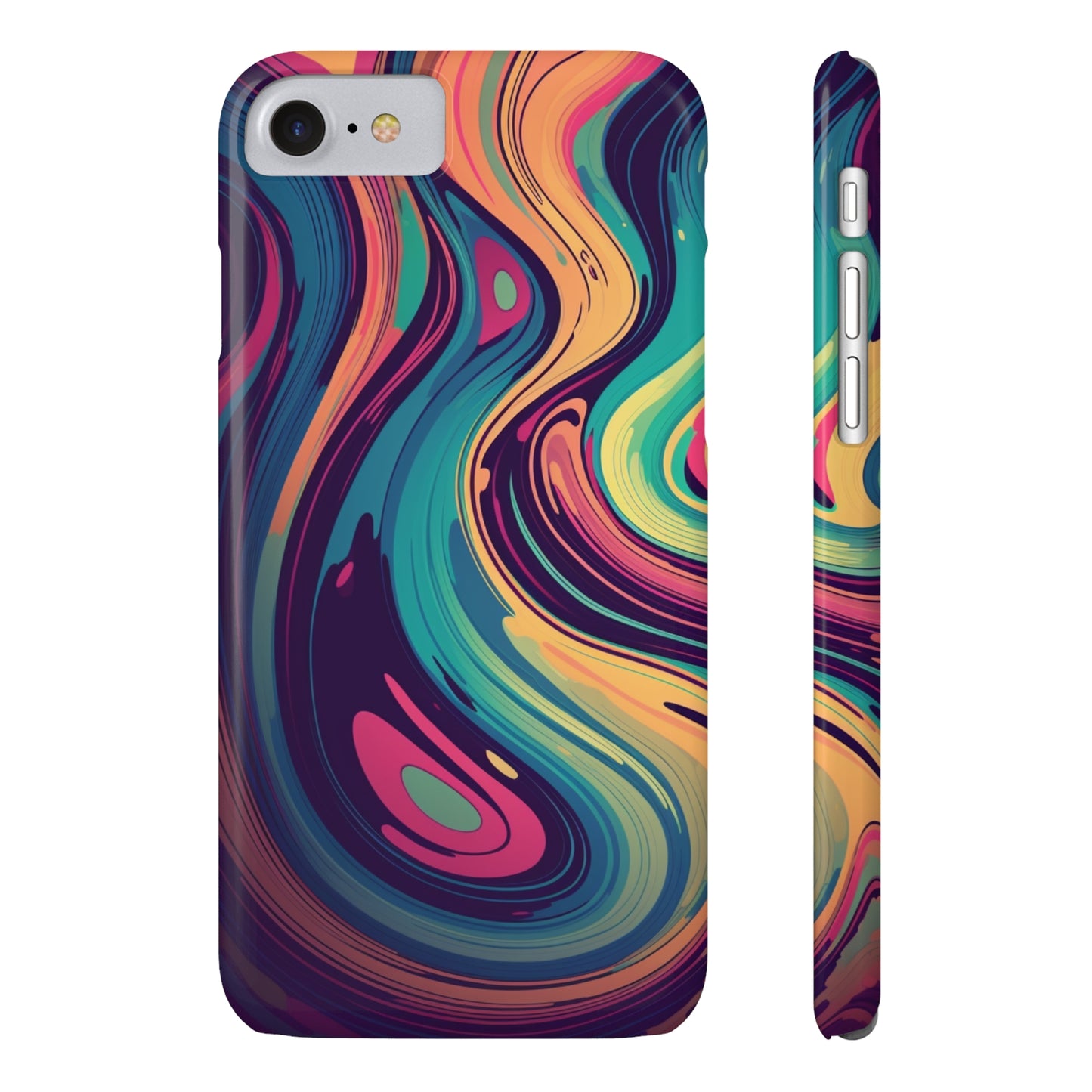 COSMIC LIQUID SWIRL | | Slim iPhone Case - Trovvve