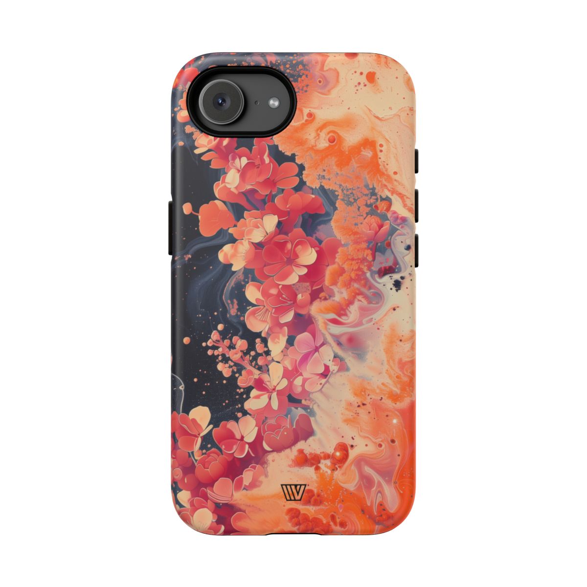 Wave of Flowers Tough Phone Case – iPhone 16e, Matte
