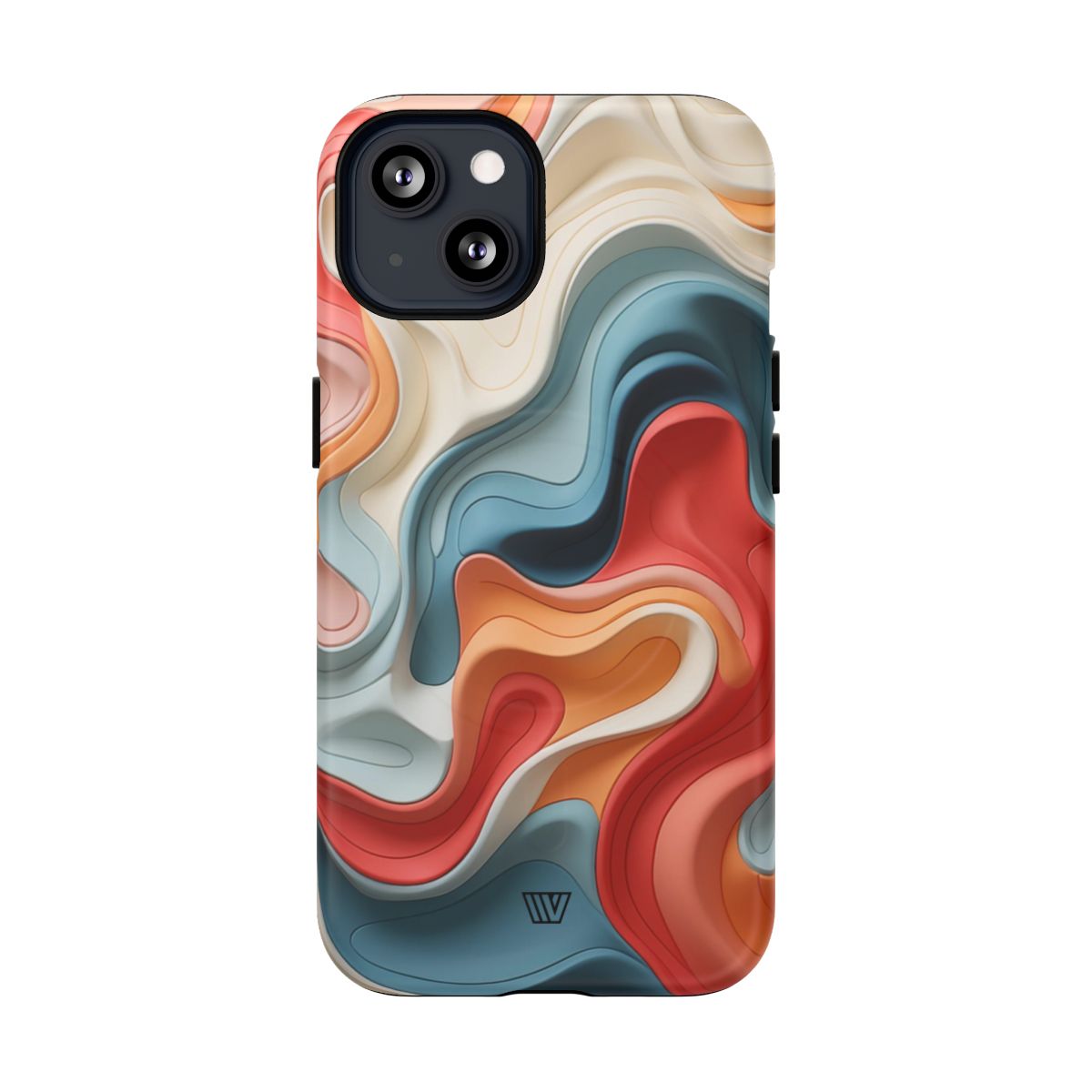 3D Colorful Clay MagSafe Tough iPhone Case β iPhone 13, Matte