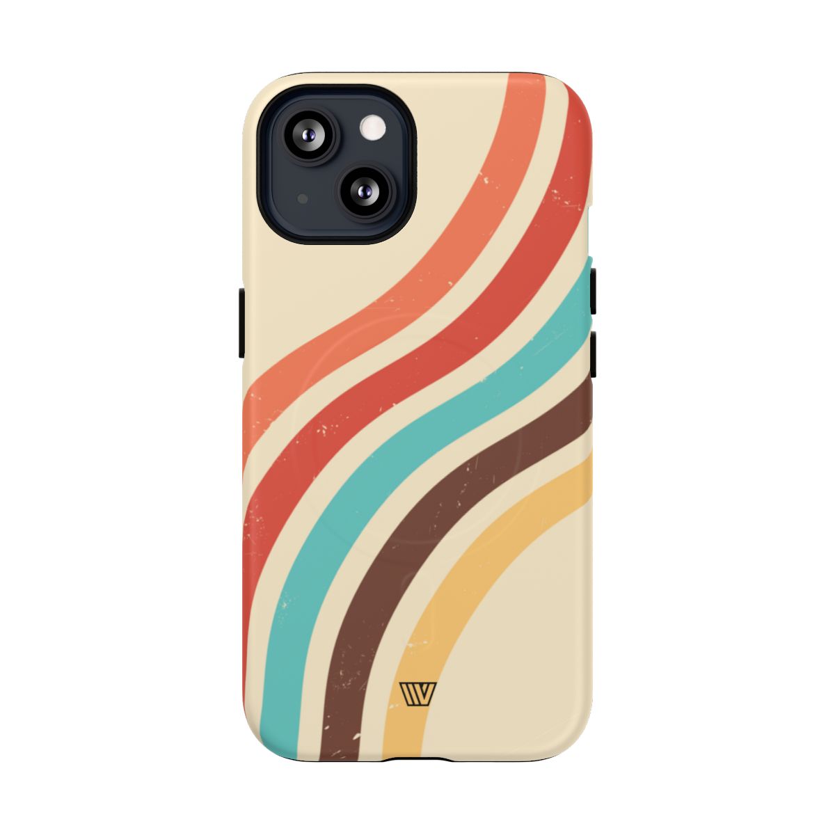 Vintage Stripe MagSafe Tough iPhone Case β iPhone 13, Matte
