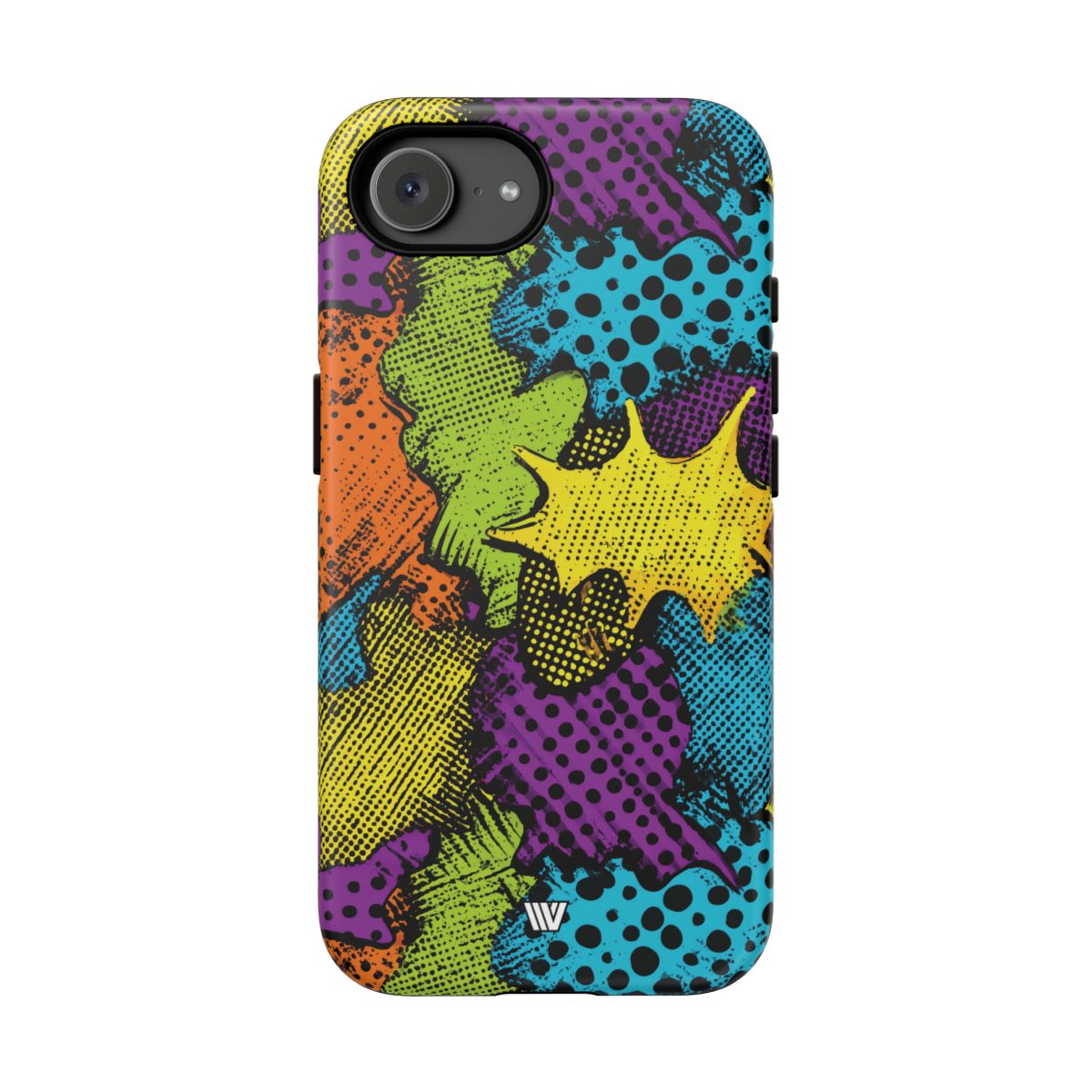 Comic Burst Tough Phone Case – iPhone 16e, Matte