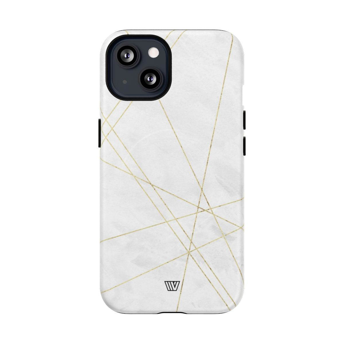 Gold Lines MagSafe Tough iPhone Case β iPhone 13, Matte