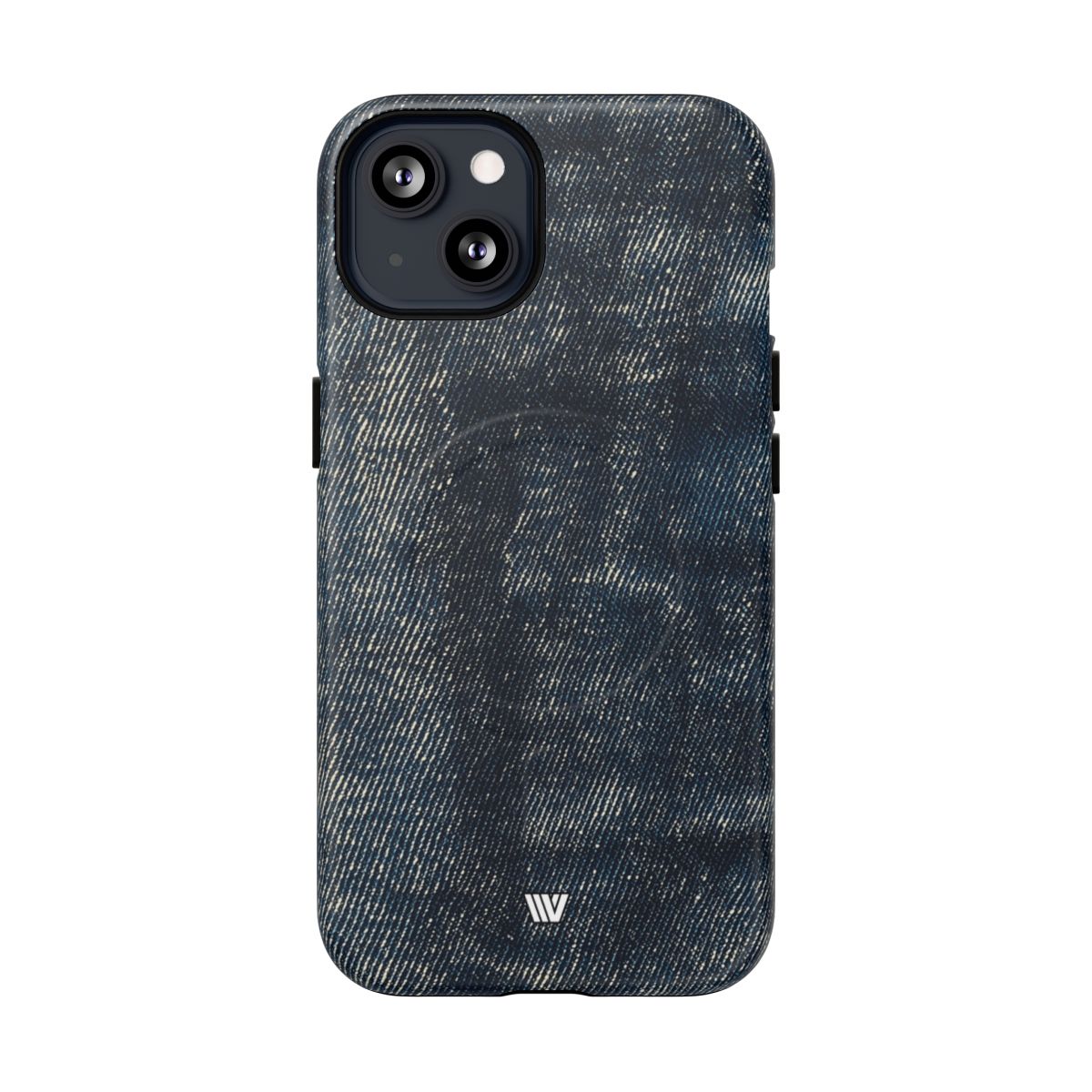 Faded Denim MagSafe Tough iPhone Case β iPhone 13, Matte