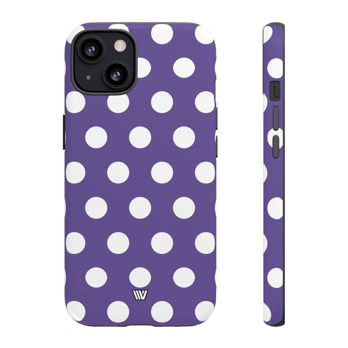 PURPLE POLKA DOTS | Tough Phone Case