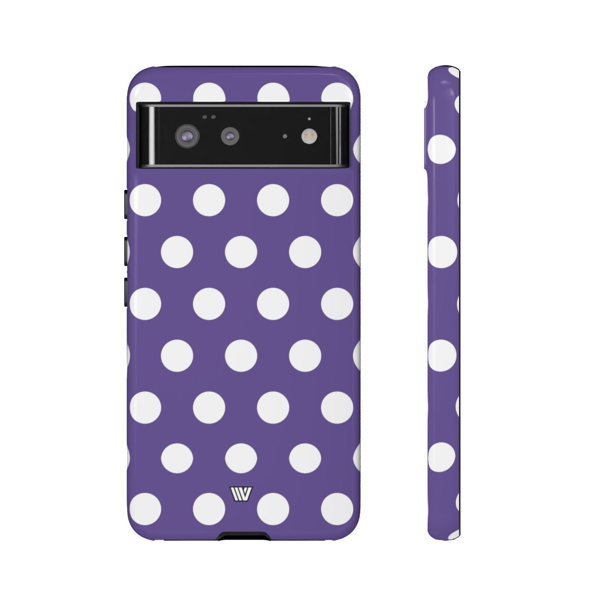 PURPLE POLKA DOTS | Tough Phone Case