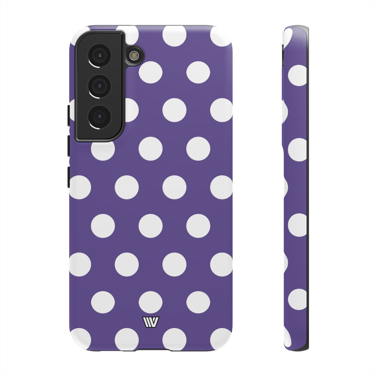 PURPLE POLKA DOTS | Tough Phone Case