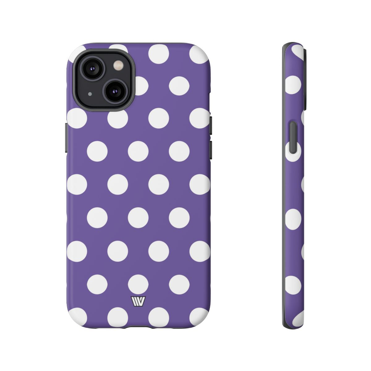PURPLE POLKA DOTS | Tough Phone Case