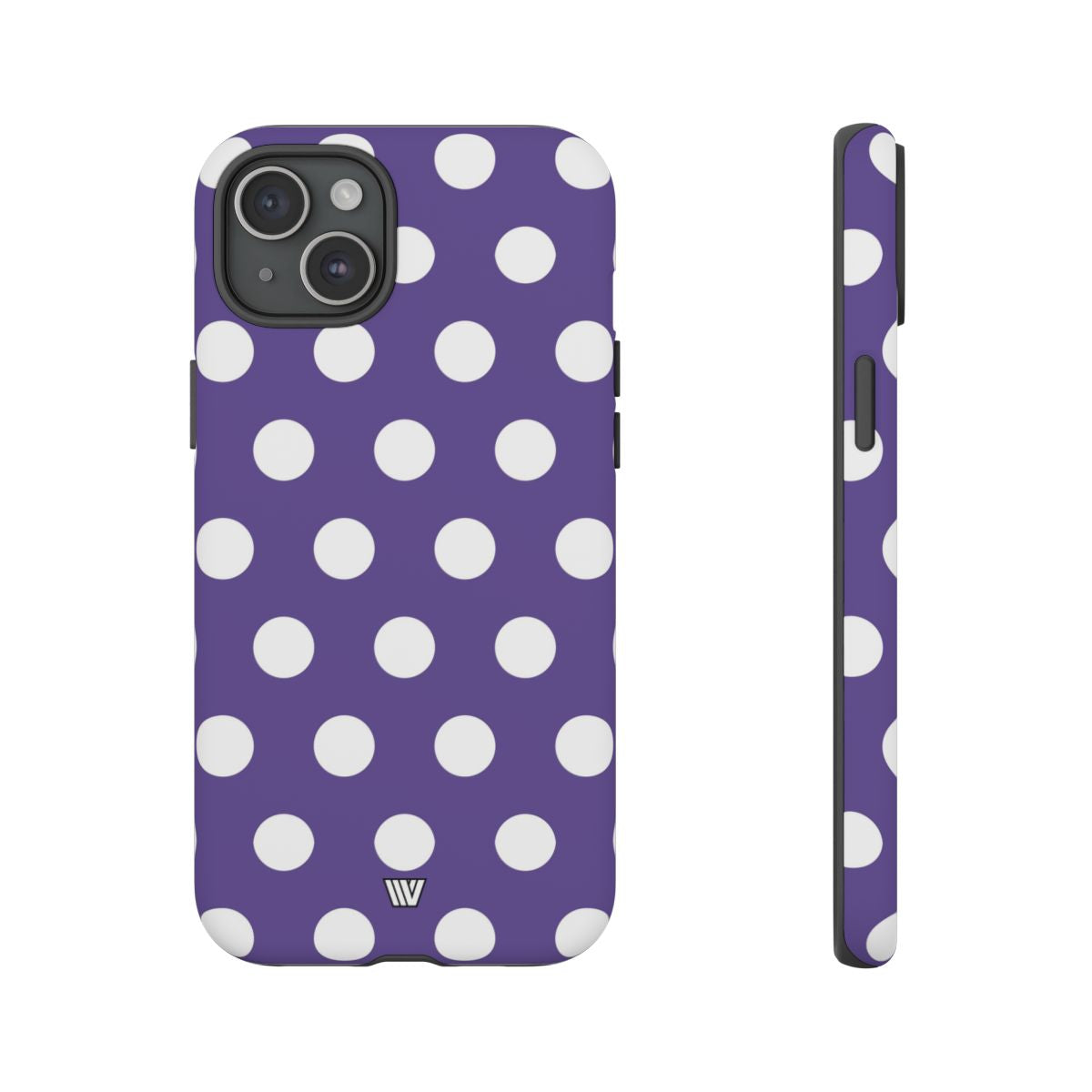 PURPLE POLKA DOTS | Tough Phone Case