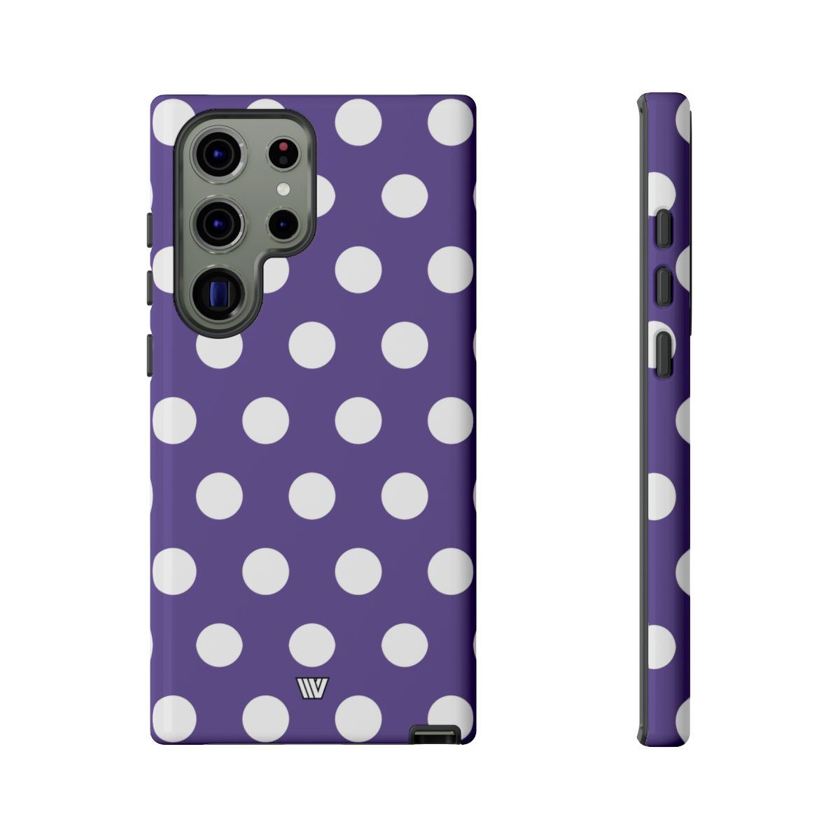 PURPLE POLKA DOTS | Tough Phone Case