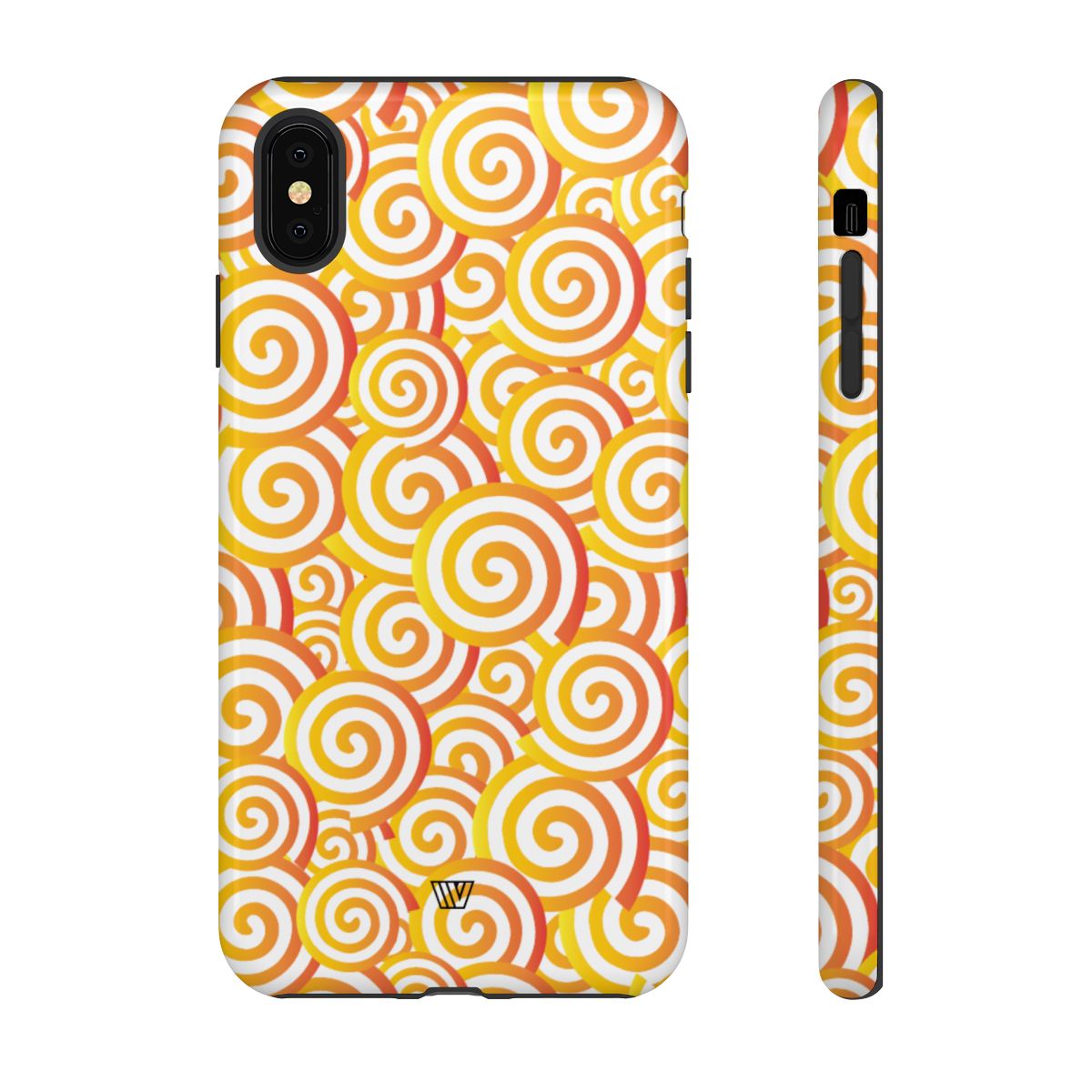 ABSTRACT SPIRAL ORANGE | Tough Phone Case