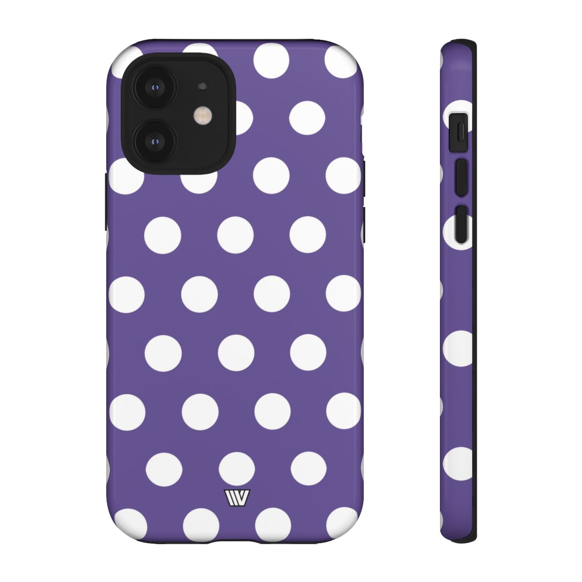 PURPLE POLKA DOTS | Tough Phone Case