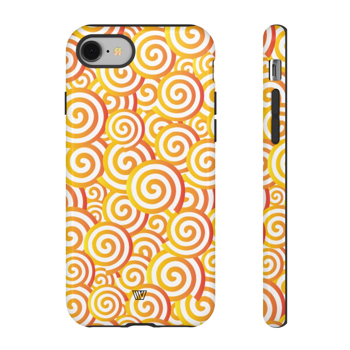 ABSTRACT SPIRAL ORANGE | Tough Phone Case