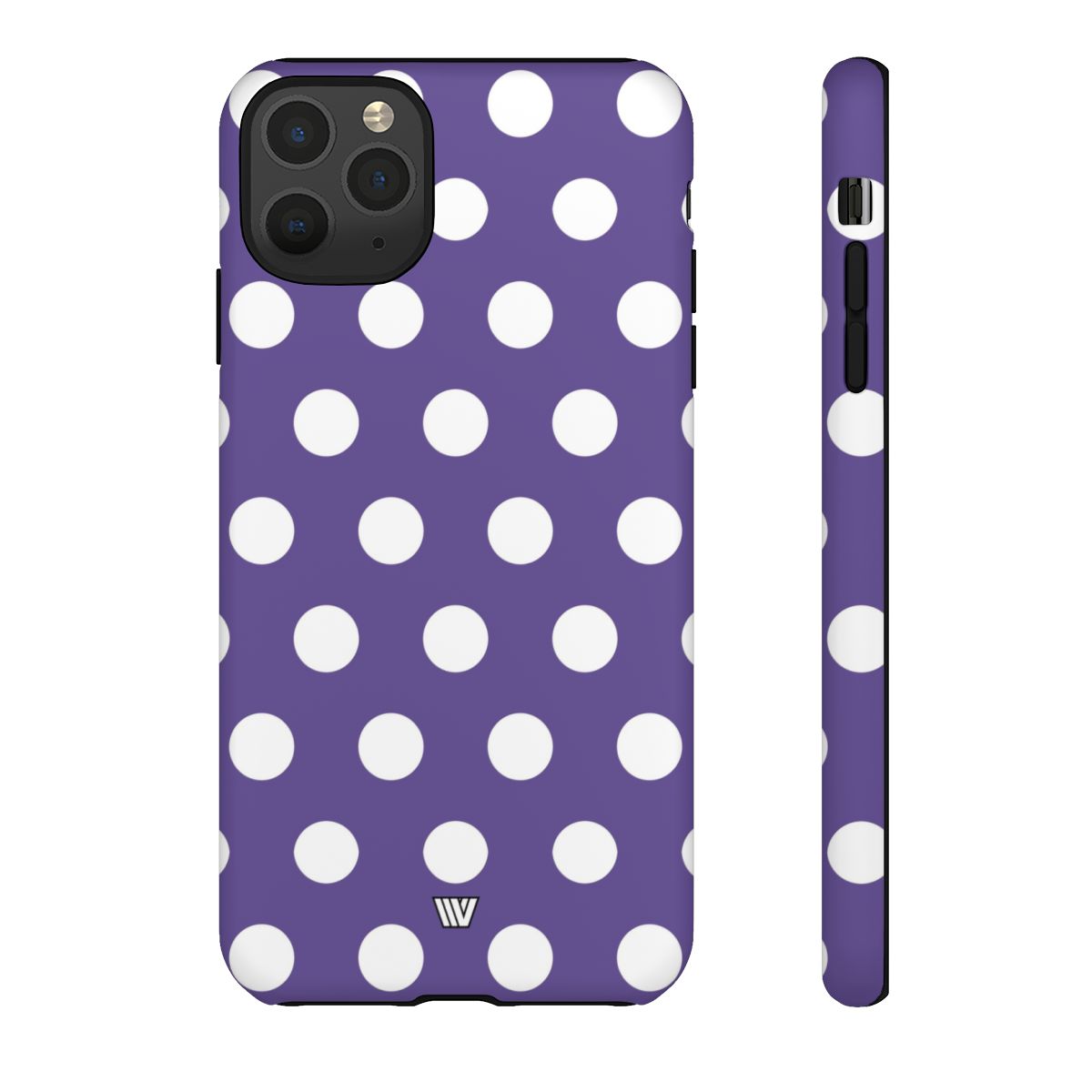 PURPLE POLKA DOTS | Tough Phone Case