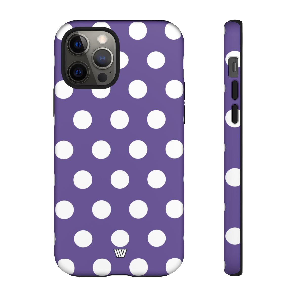 PURPLE POLKA DOTS | Tough Phone Case
