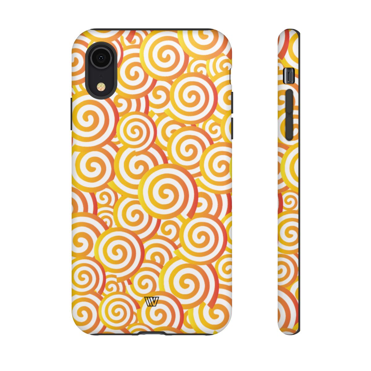 ABSTRACT SPIRAL ORANGE | Tough Phone Case