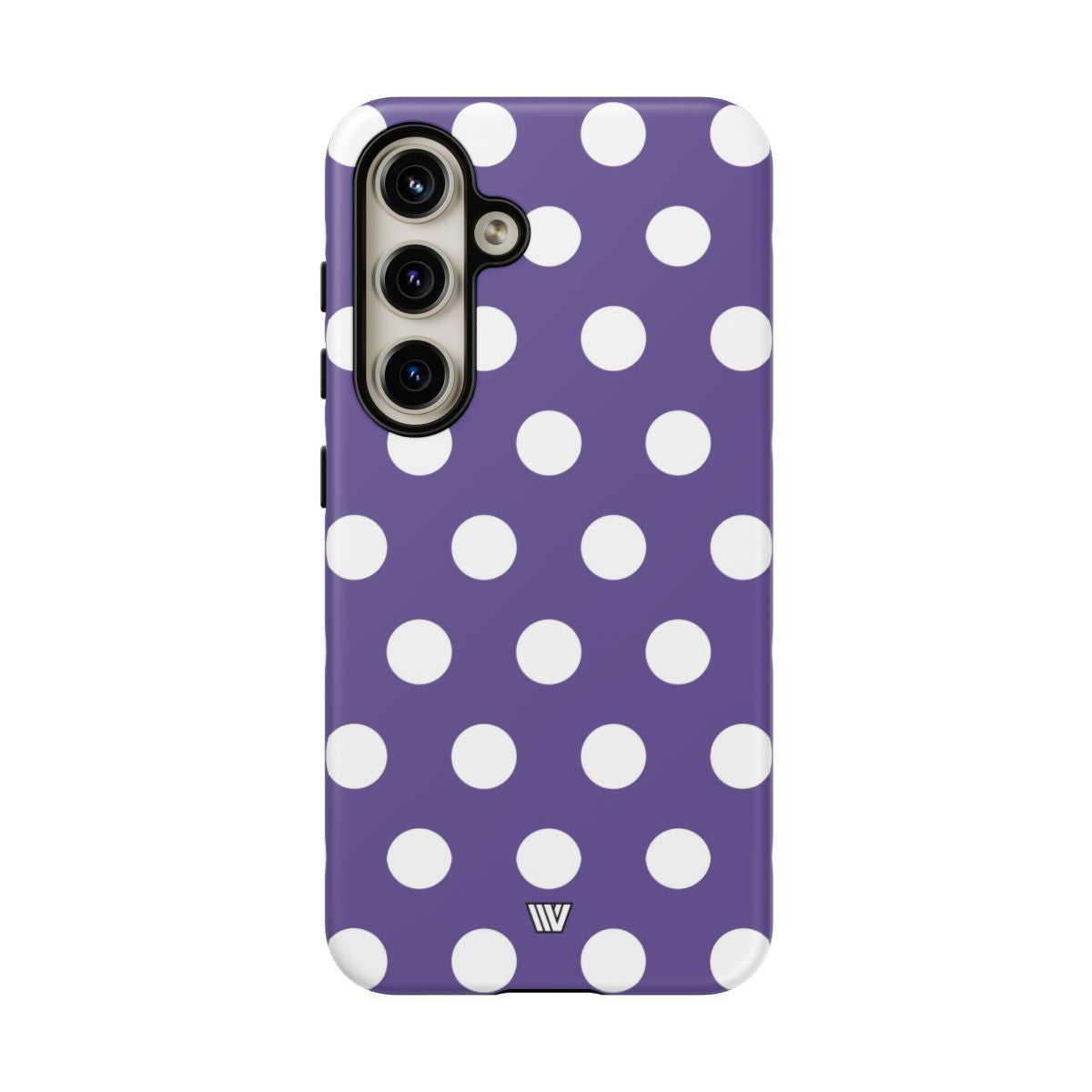PURPLE POLKA DOTS | Tough Phone Case