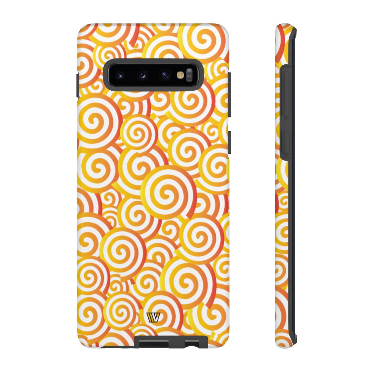 ABSTRACT SPIRAL ORANGE | Tough Phone Case