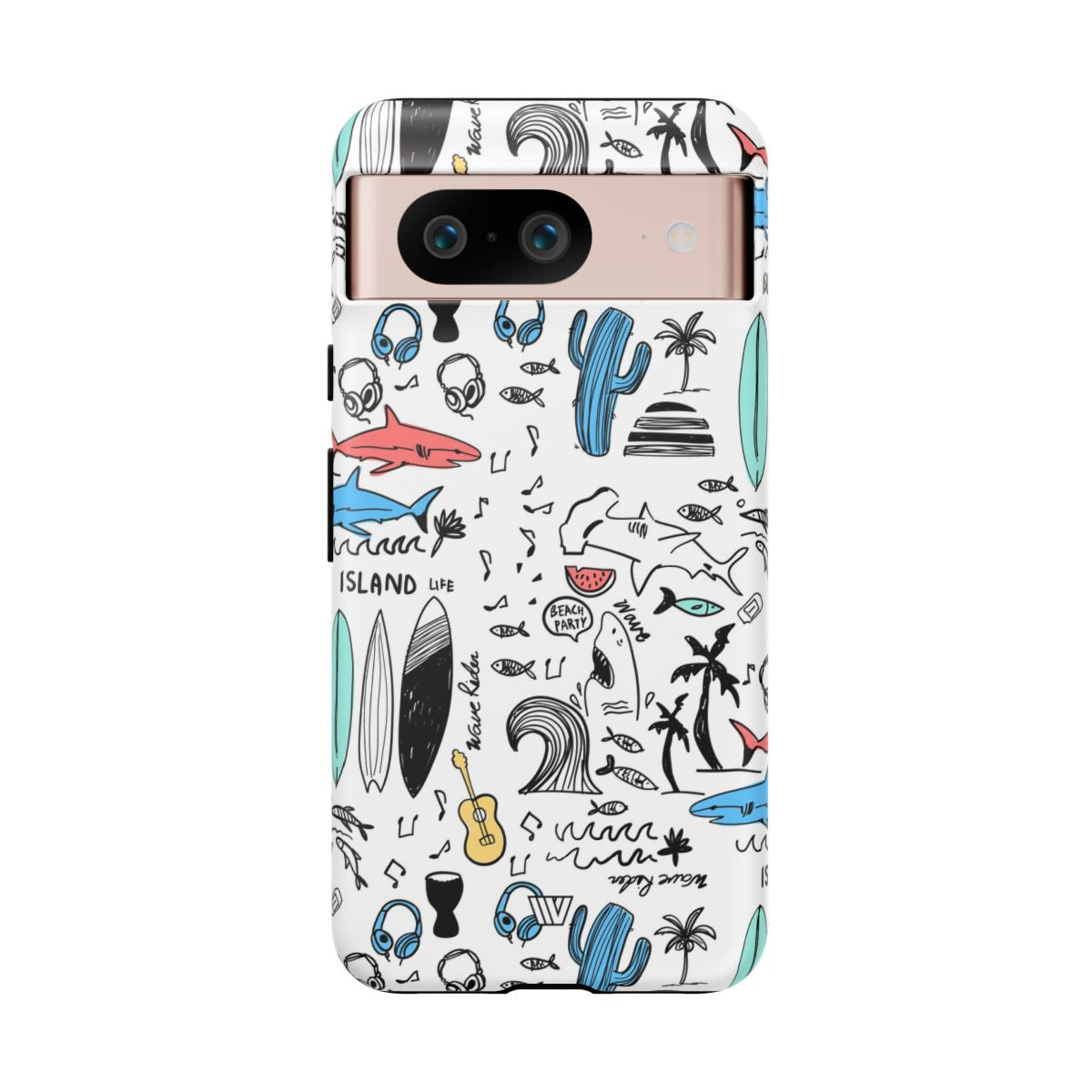 DOODLE BEACH PARTY | Tough Phone Case
