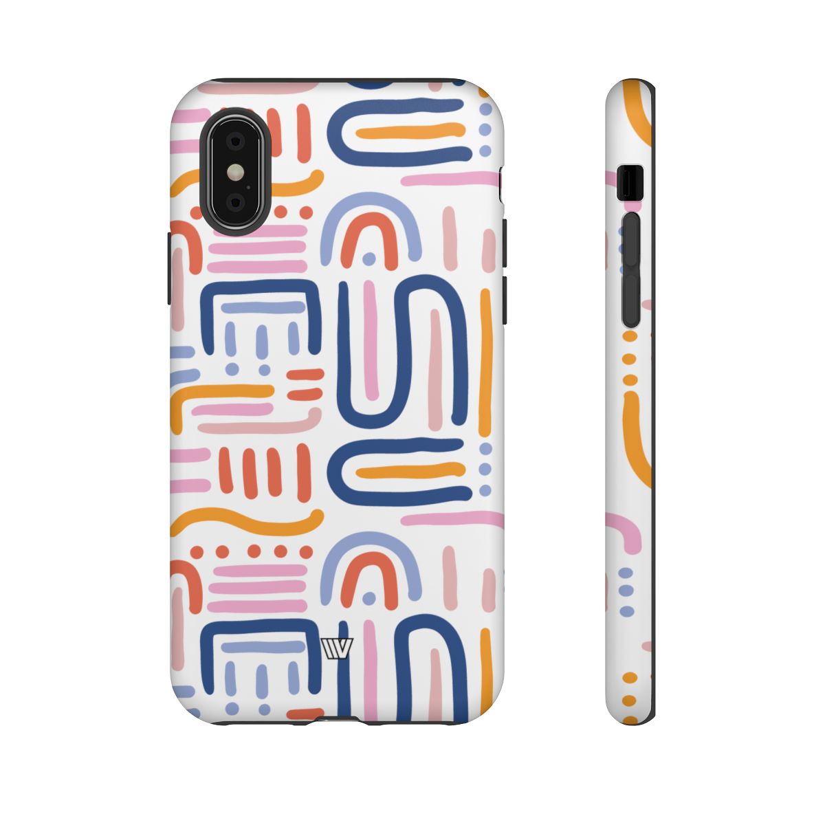 MEMPHIS BOLD LINES | Tough Phone Case