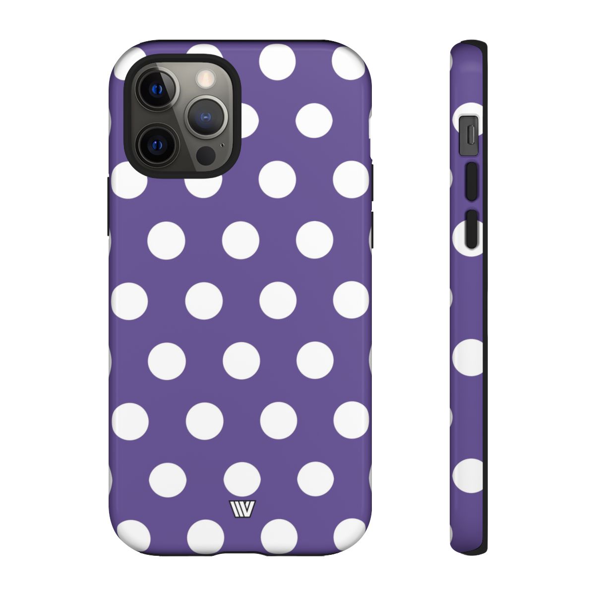 PURPLE POLKA DOTS | Tough Phone Case