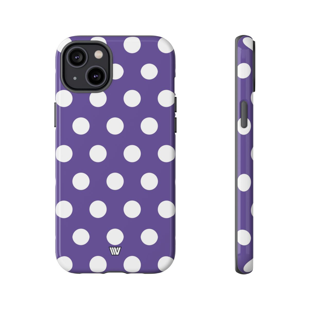 PURPLE POLKA DOTS | Tough Phone Case