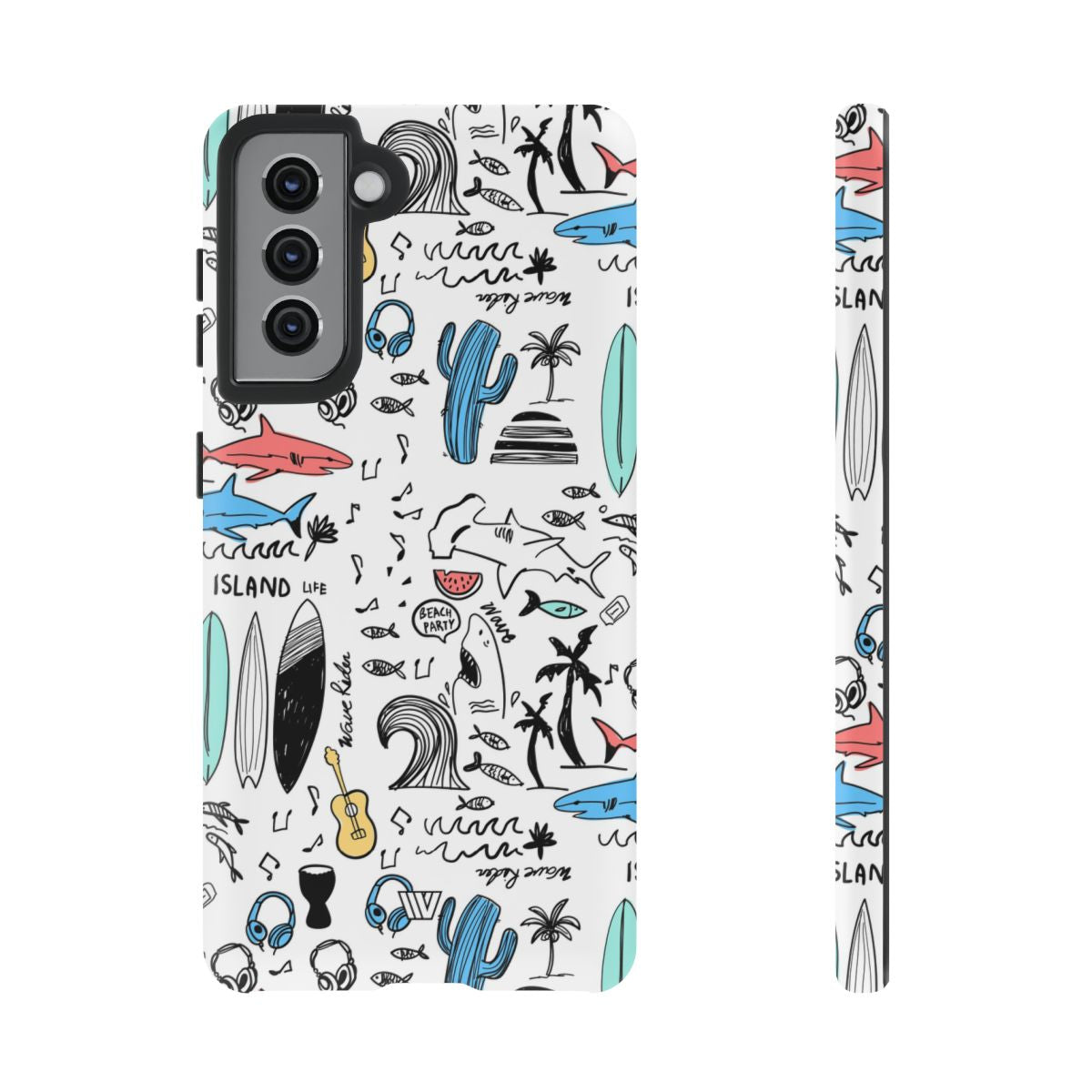 DOODLE BEACH PARTY | Tough Phone Case