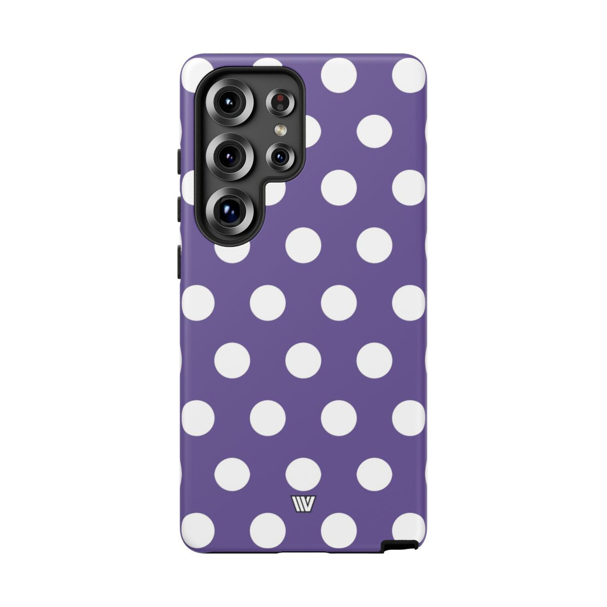 PURPLE POLKA DOTS | Tough Phone Case