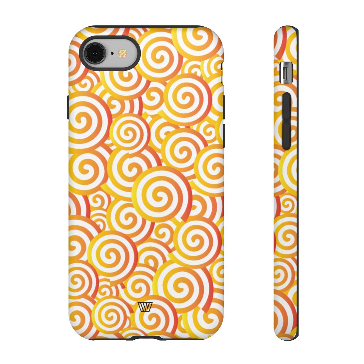 ABSTRACT SPIRAL ORANGE | Tough Phone Case