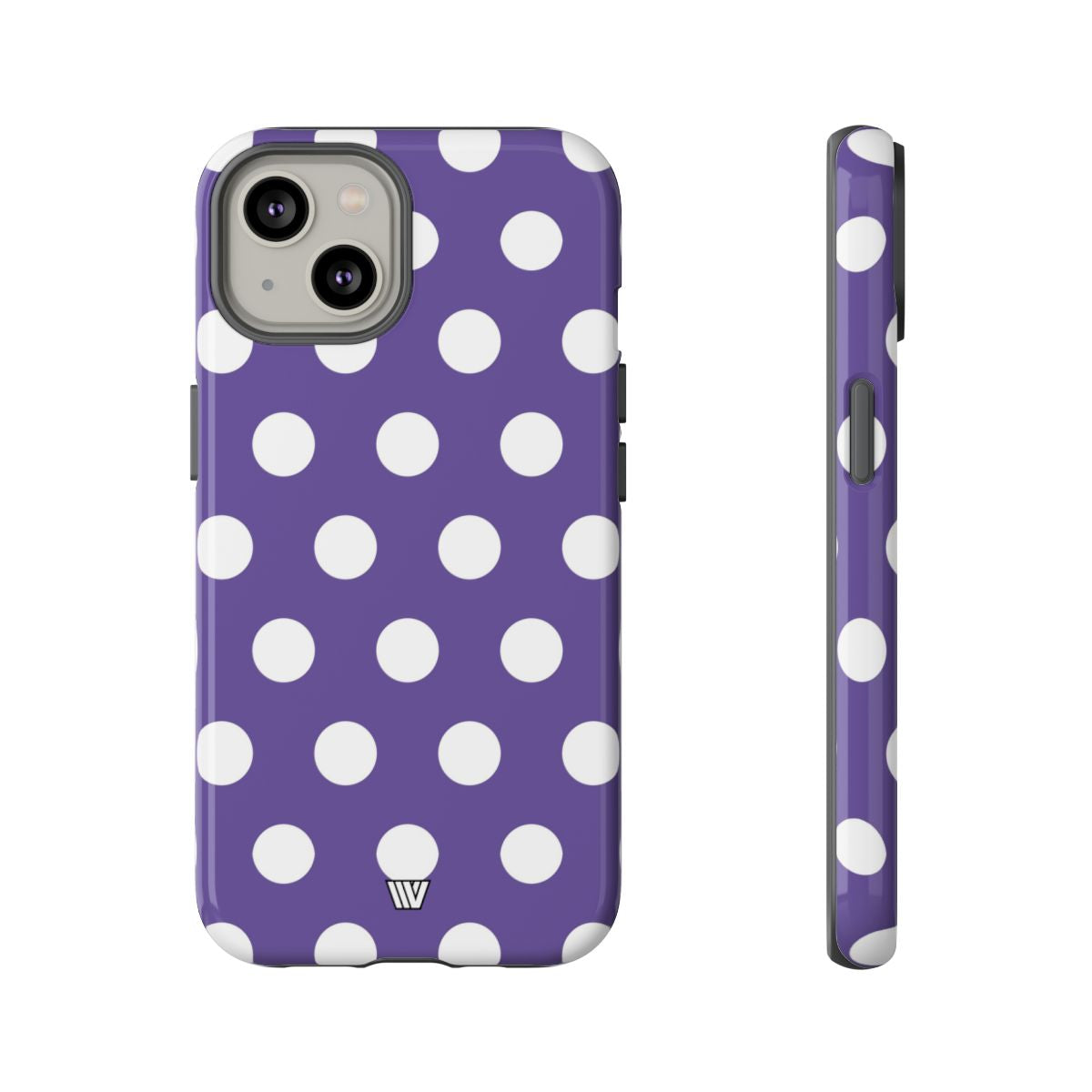 PURPLE POLKA DOTS | Tough Phone Case