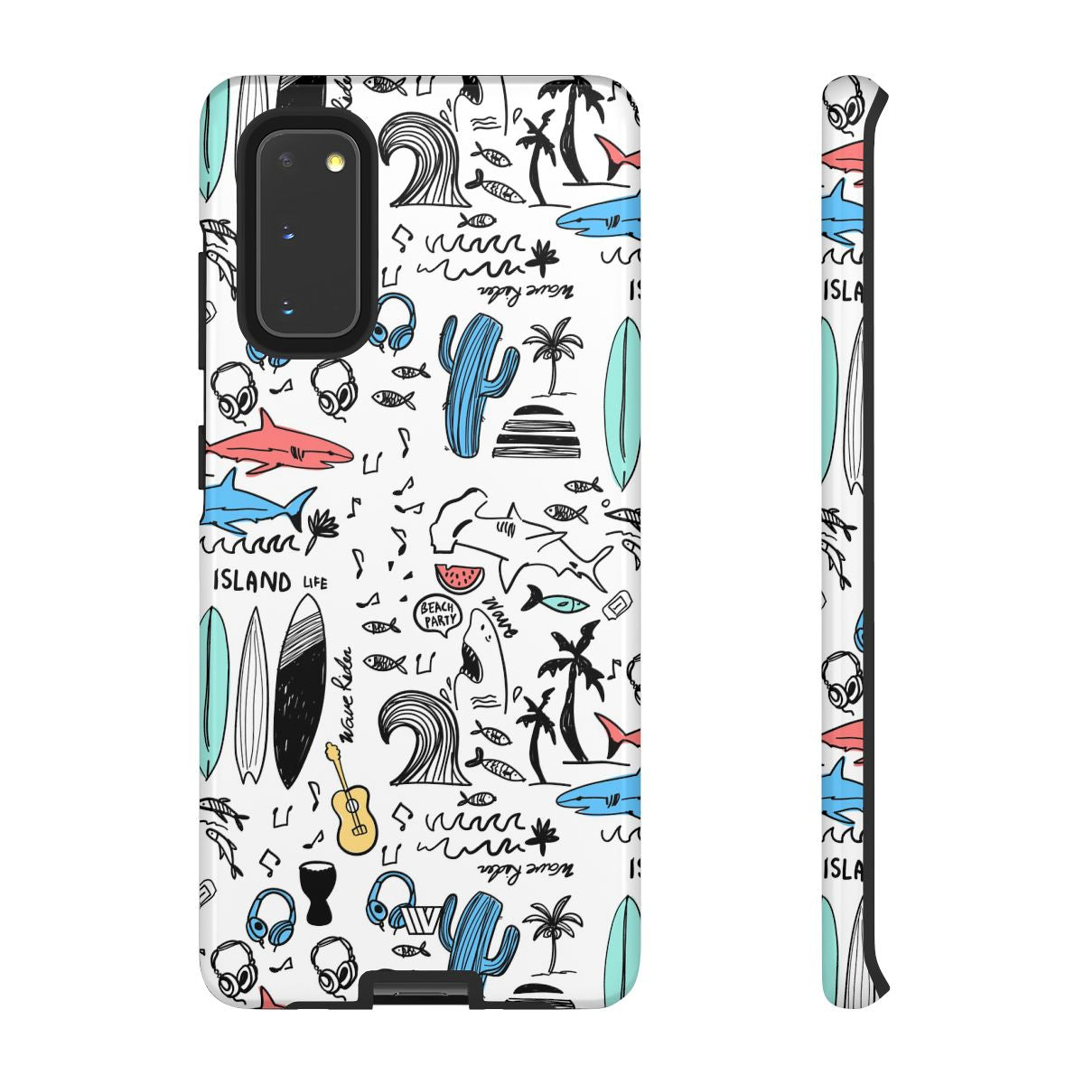 DOODLE BEACH PARTY | Tough Phone Case