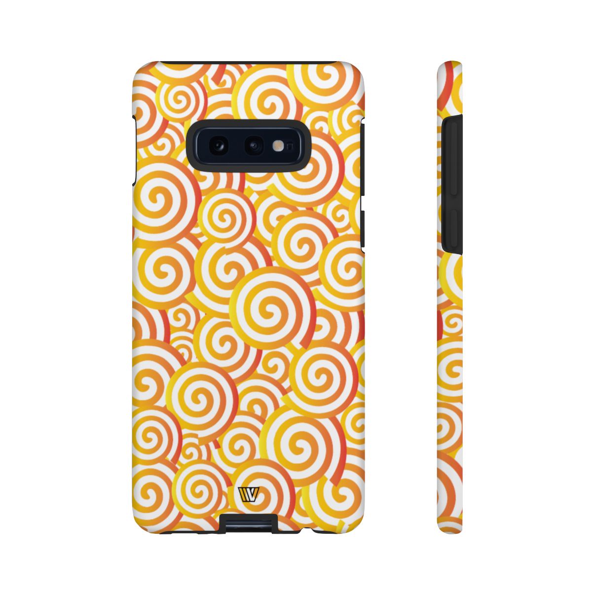ABSTRACT SPIRAL ORANGE | Tough Phone Case