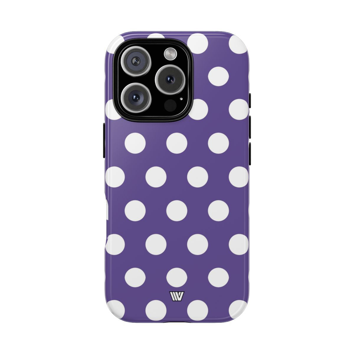 PURPLE POLKA DOTS | Tough Phone Case