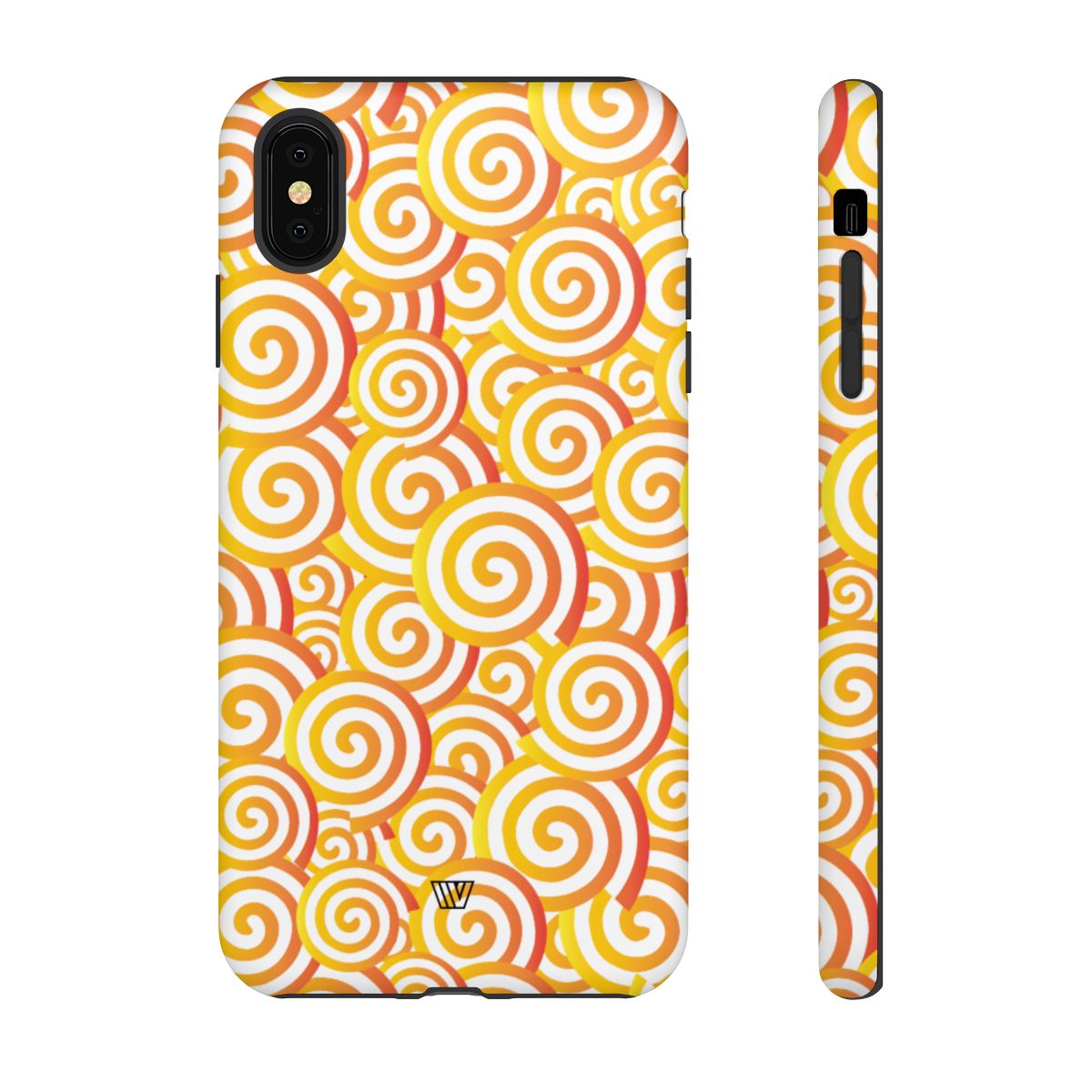 ABSTRACT SPIRAL ORANGE | Tough Phone Case