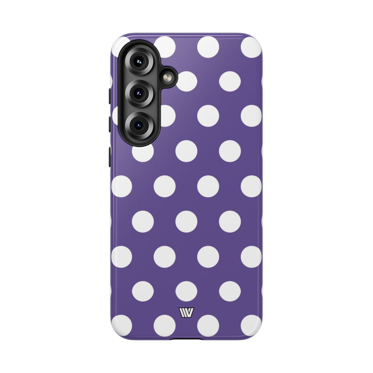 PURPLE POLKA DOTS | Tough Phone Case